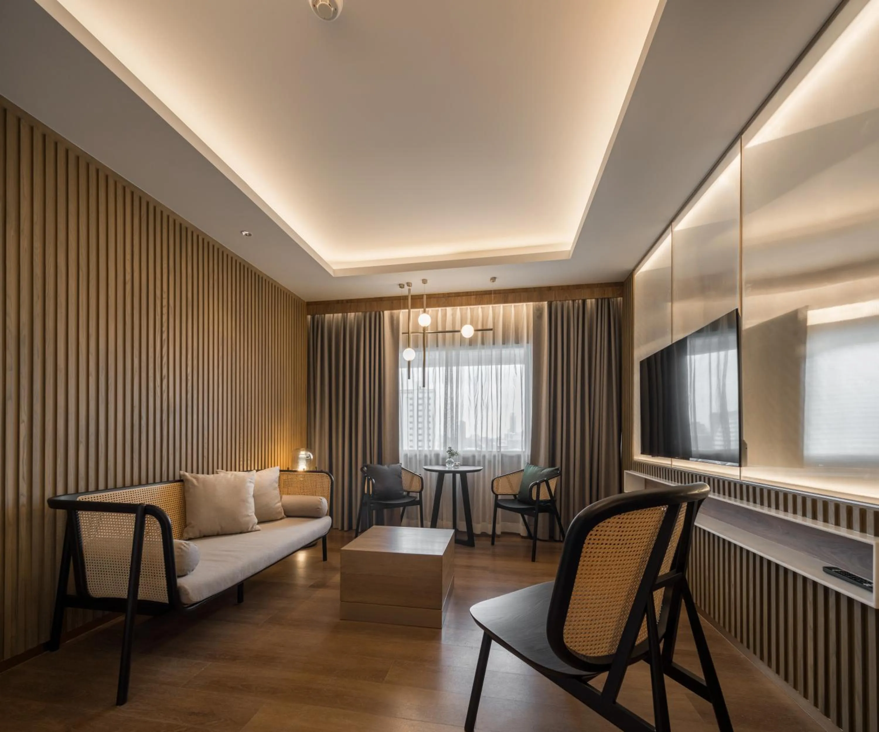 Living room, Seating Area in Rajah Hotel