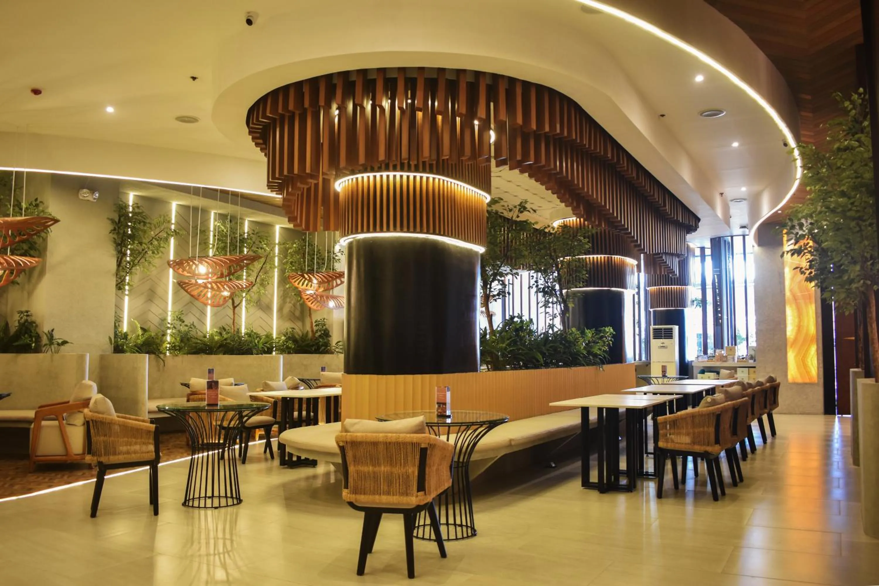 Lobby or reception in Azzurro Hotel