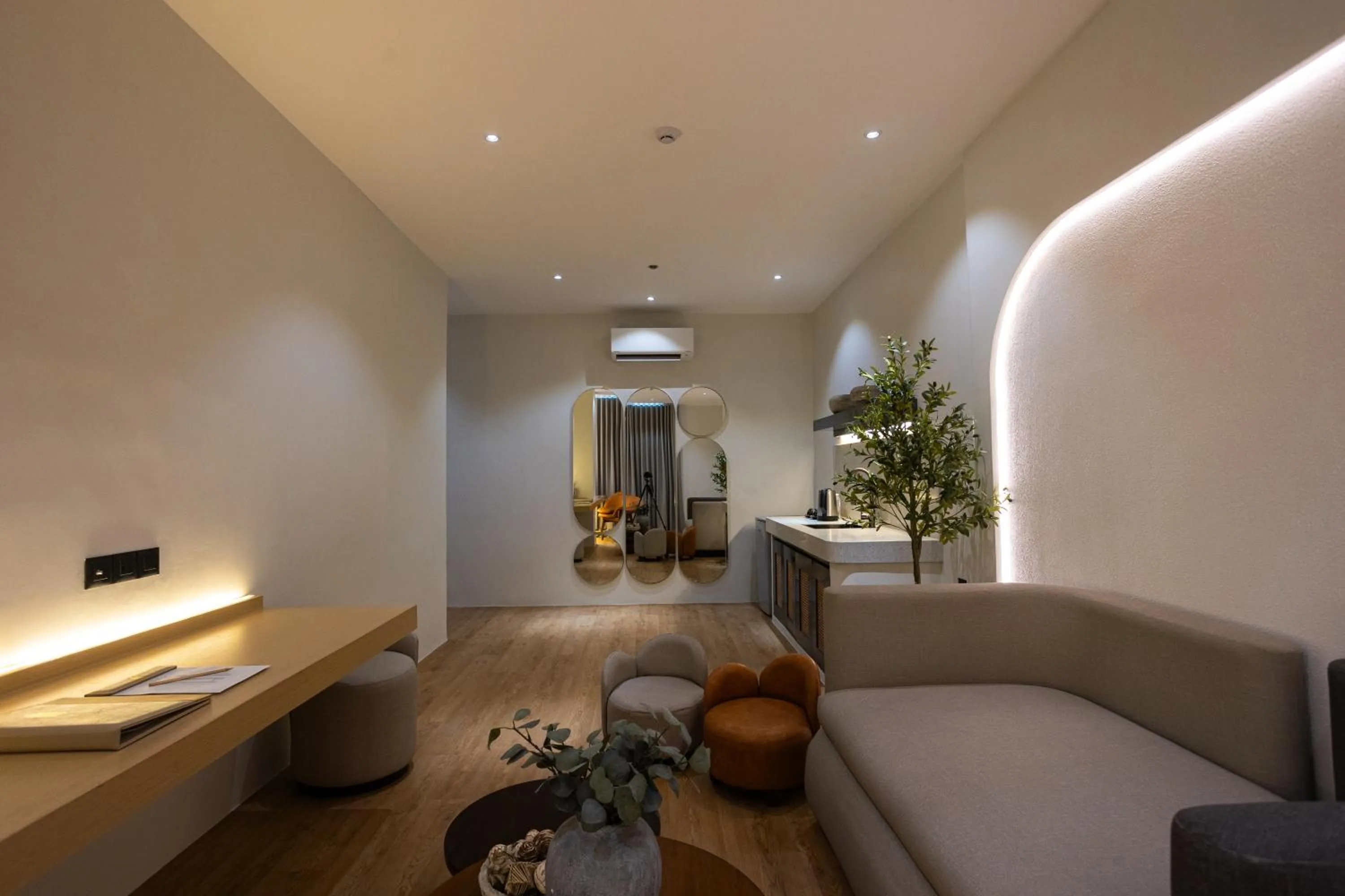 Bed in Azzurro Hotel