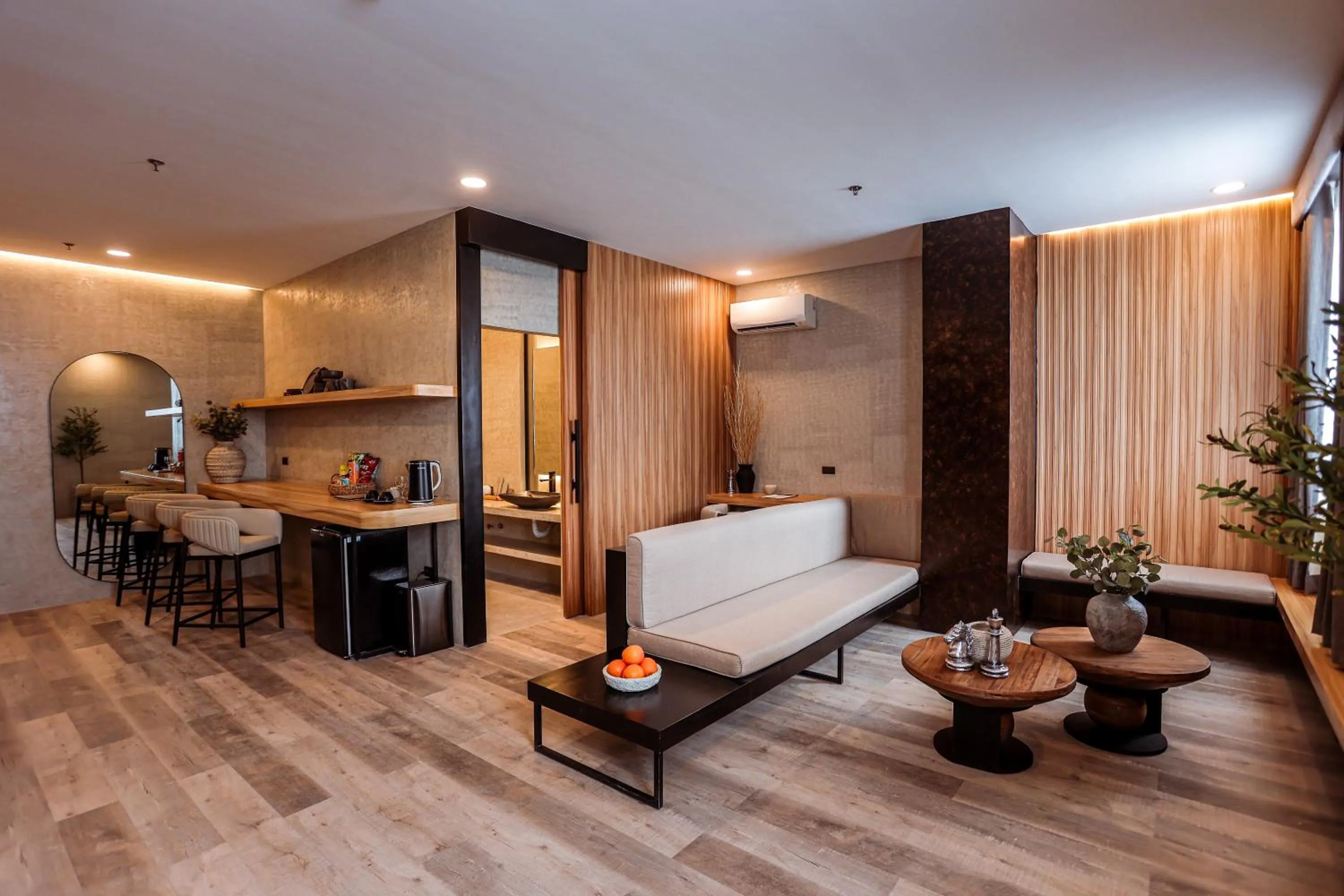 Living room in Azzurro Hotel