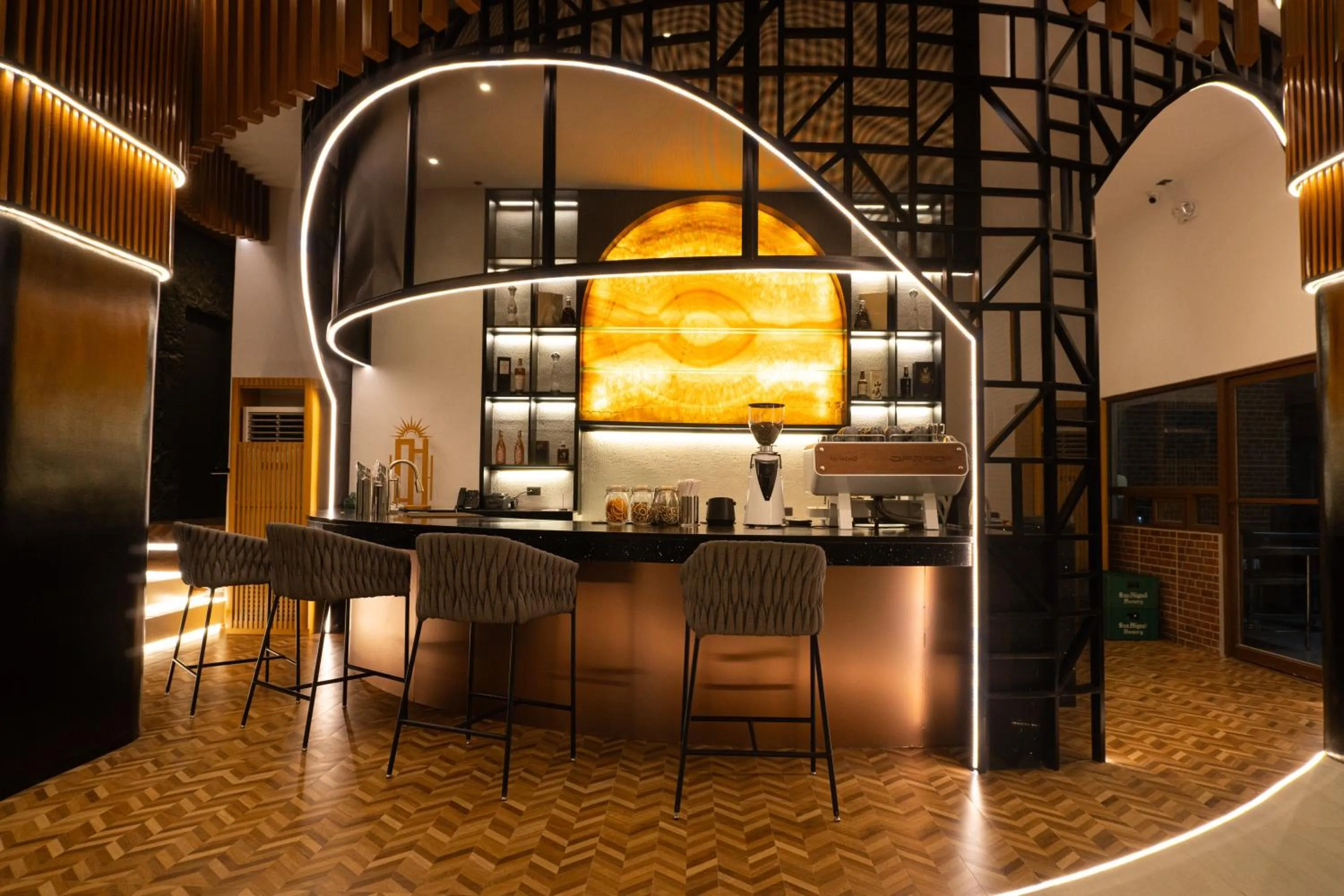 Lobby or reception in Azzurro Hotel