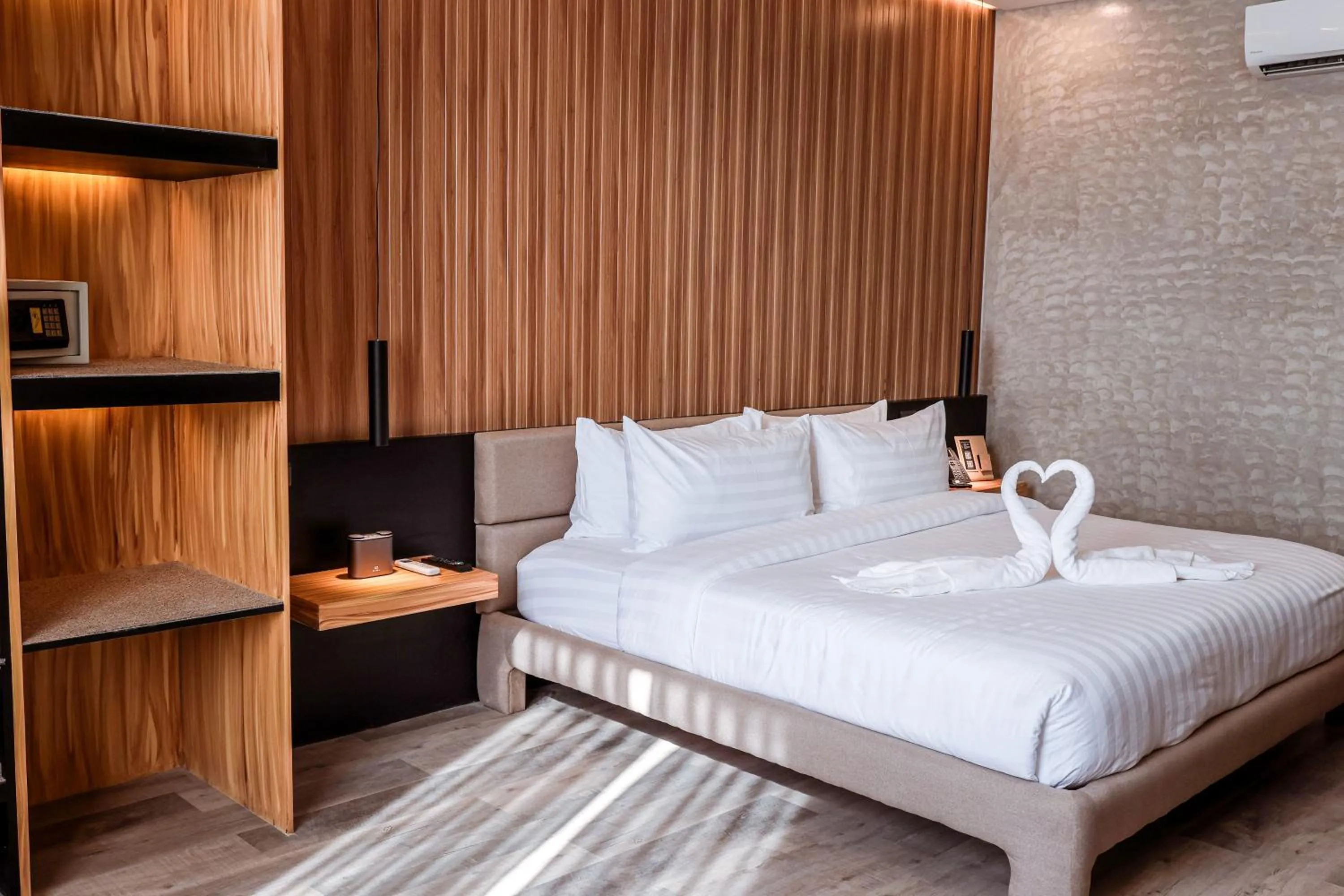 Bed in Azzurro Hotel