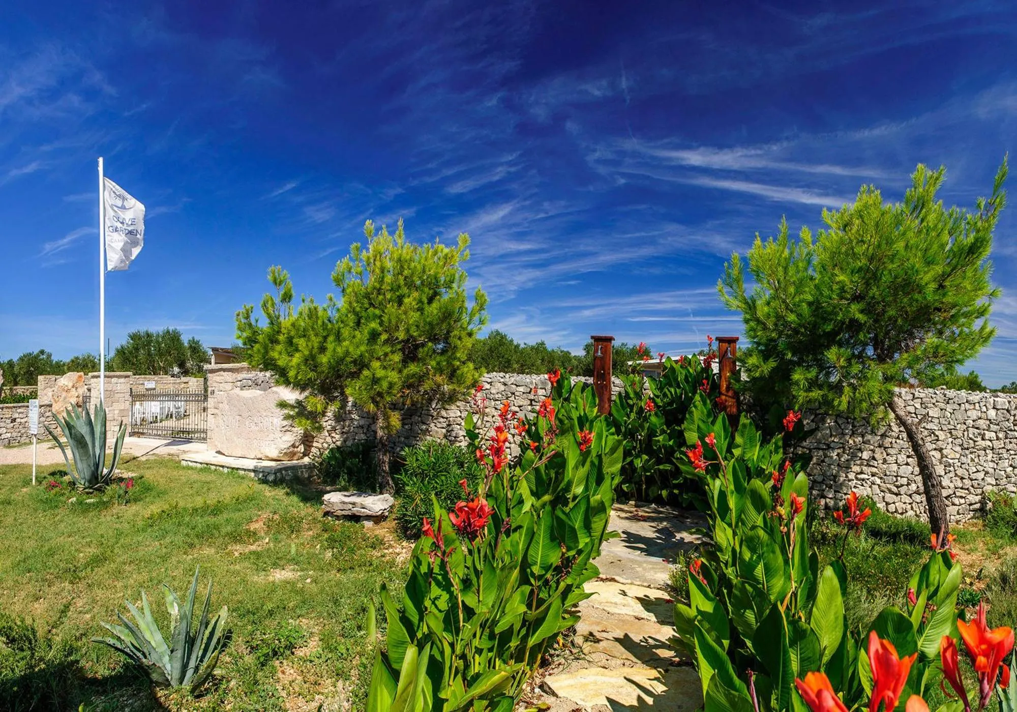 Garden in Mobile Homes Holiday Olive Garden