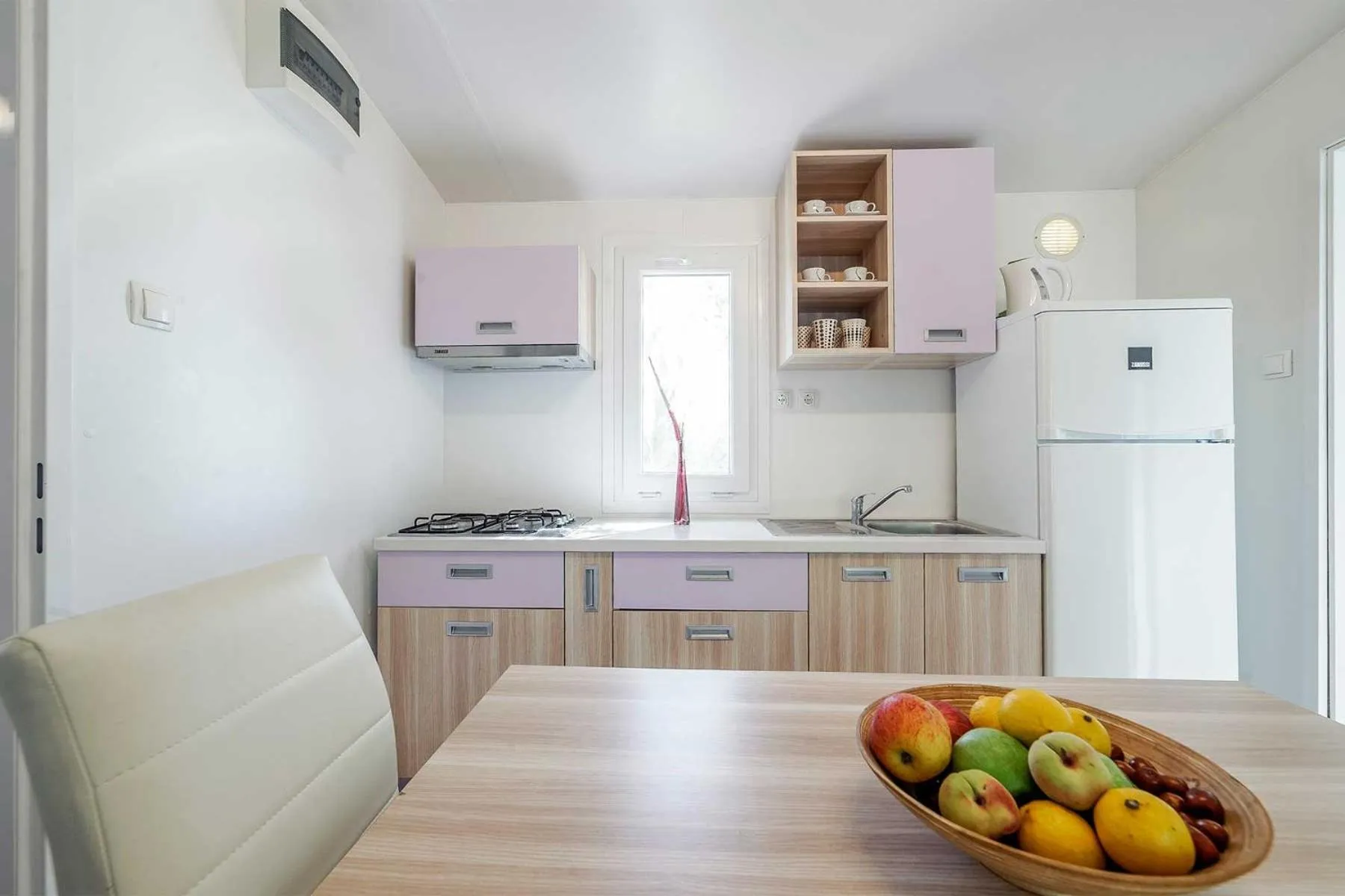 Kitchen or kitchenette in Mobile Homes Holiday Olive Garden