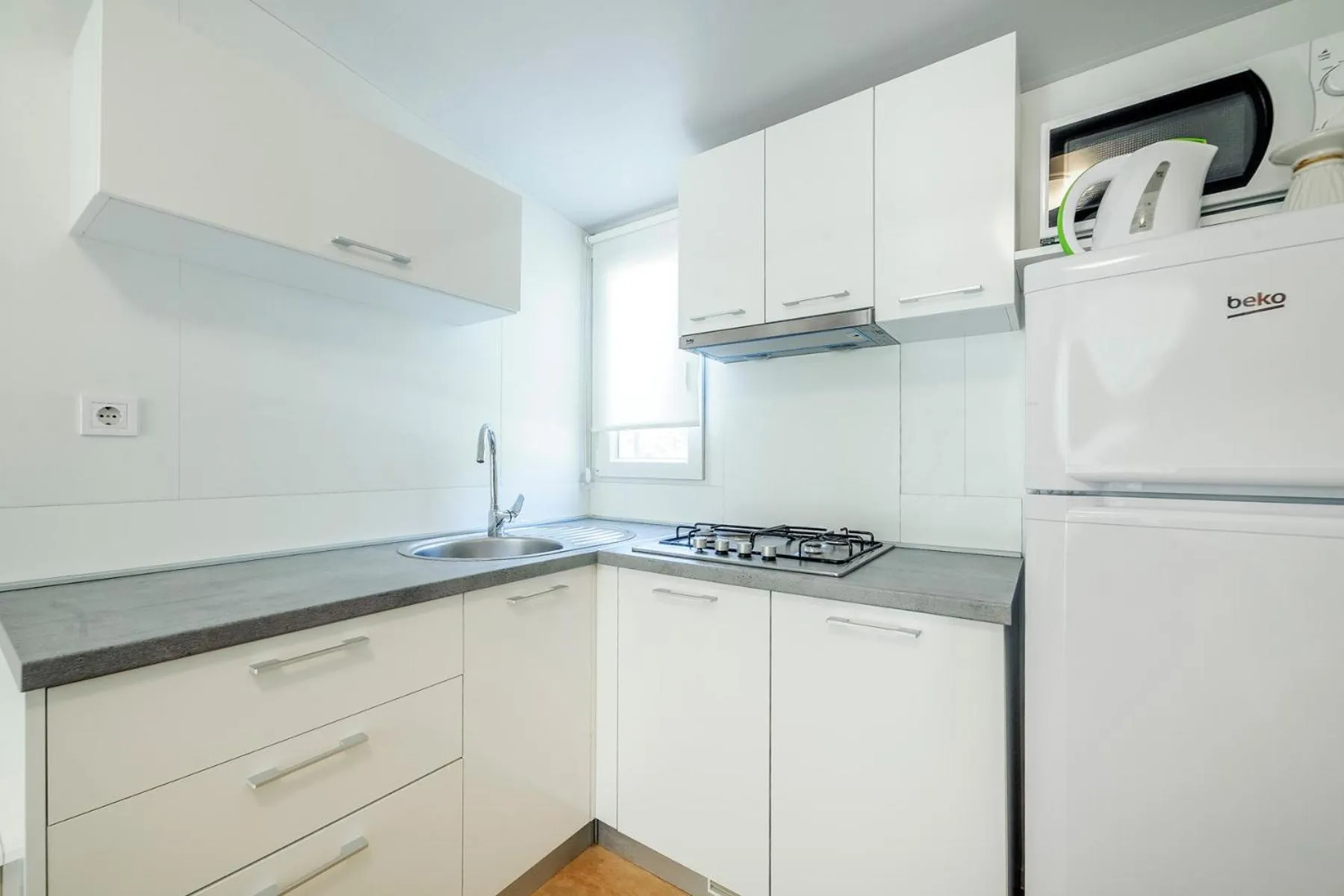 Kitchen or kitchenette in Mobile Homes Holiday Olive Garden