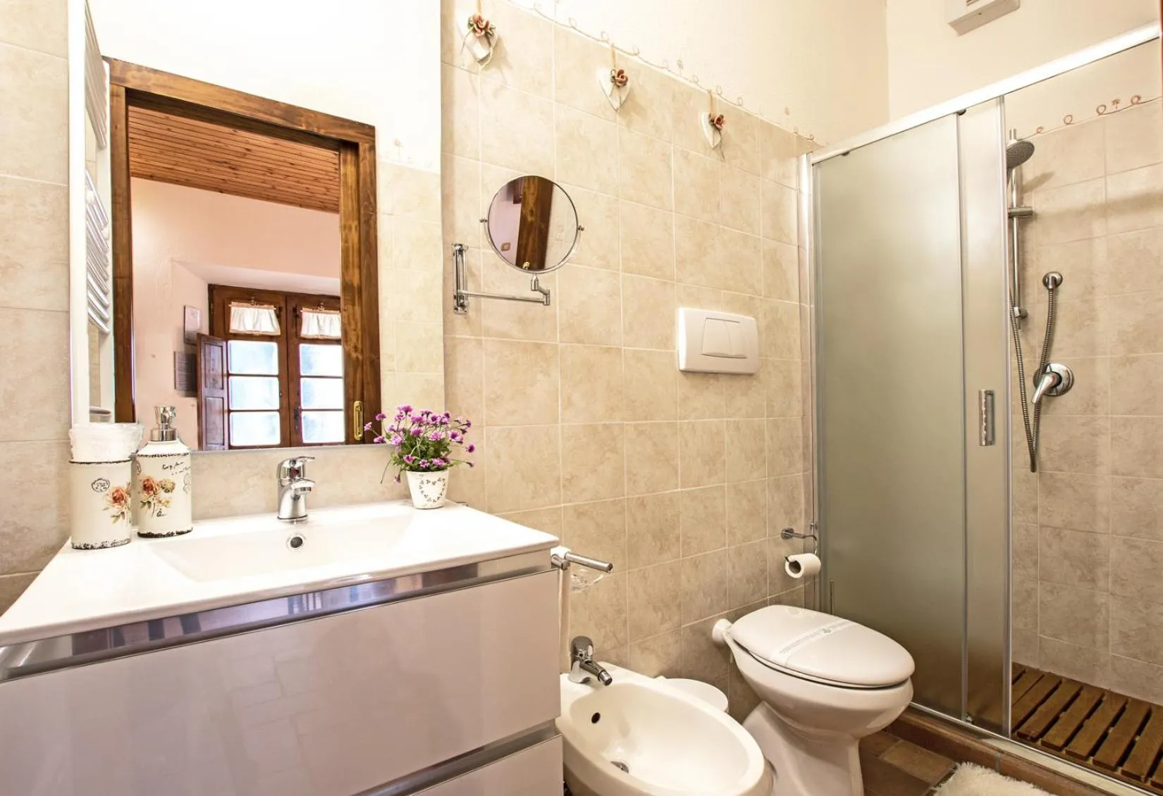 Shower in Agriturismo Il Poderuccio