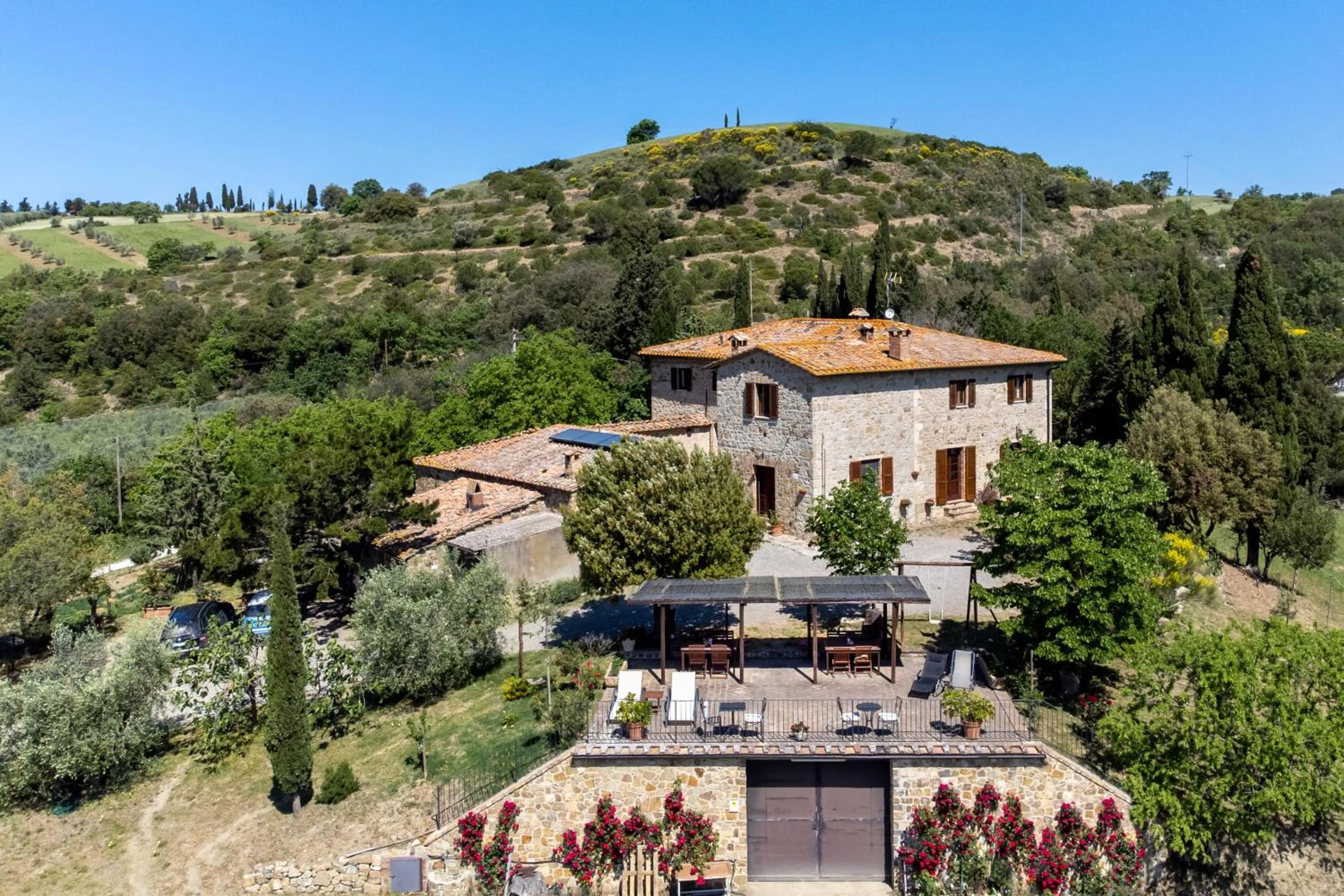 Bird's eye view in Agriturismo Il Poderuccio