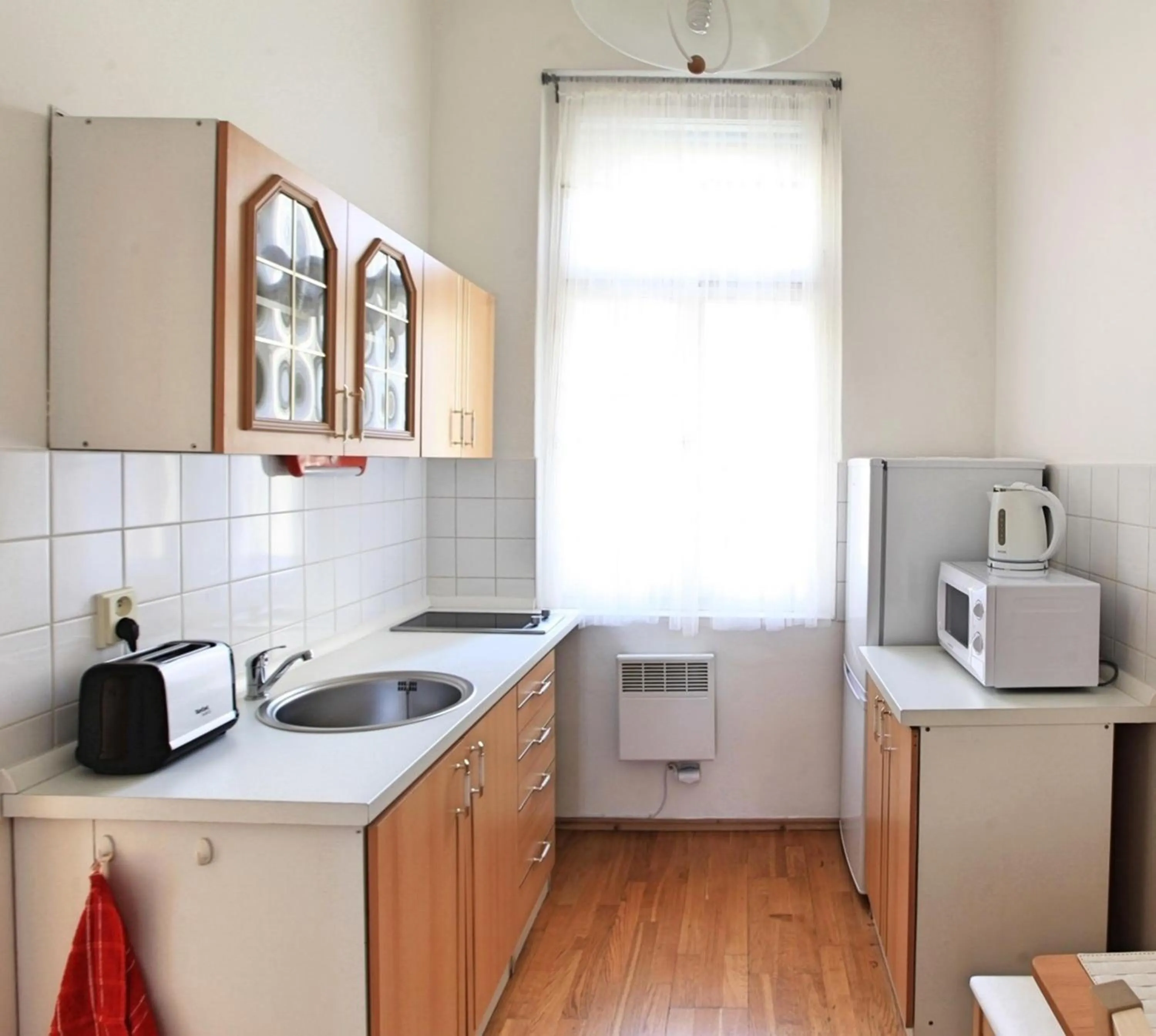 Kitchen or kitchenette in Angel City Aparthotel