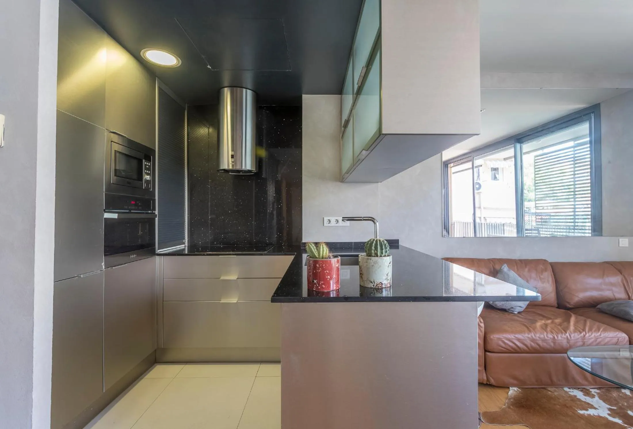 kitchen in My Space Barcelona Gracia Pool Terrace