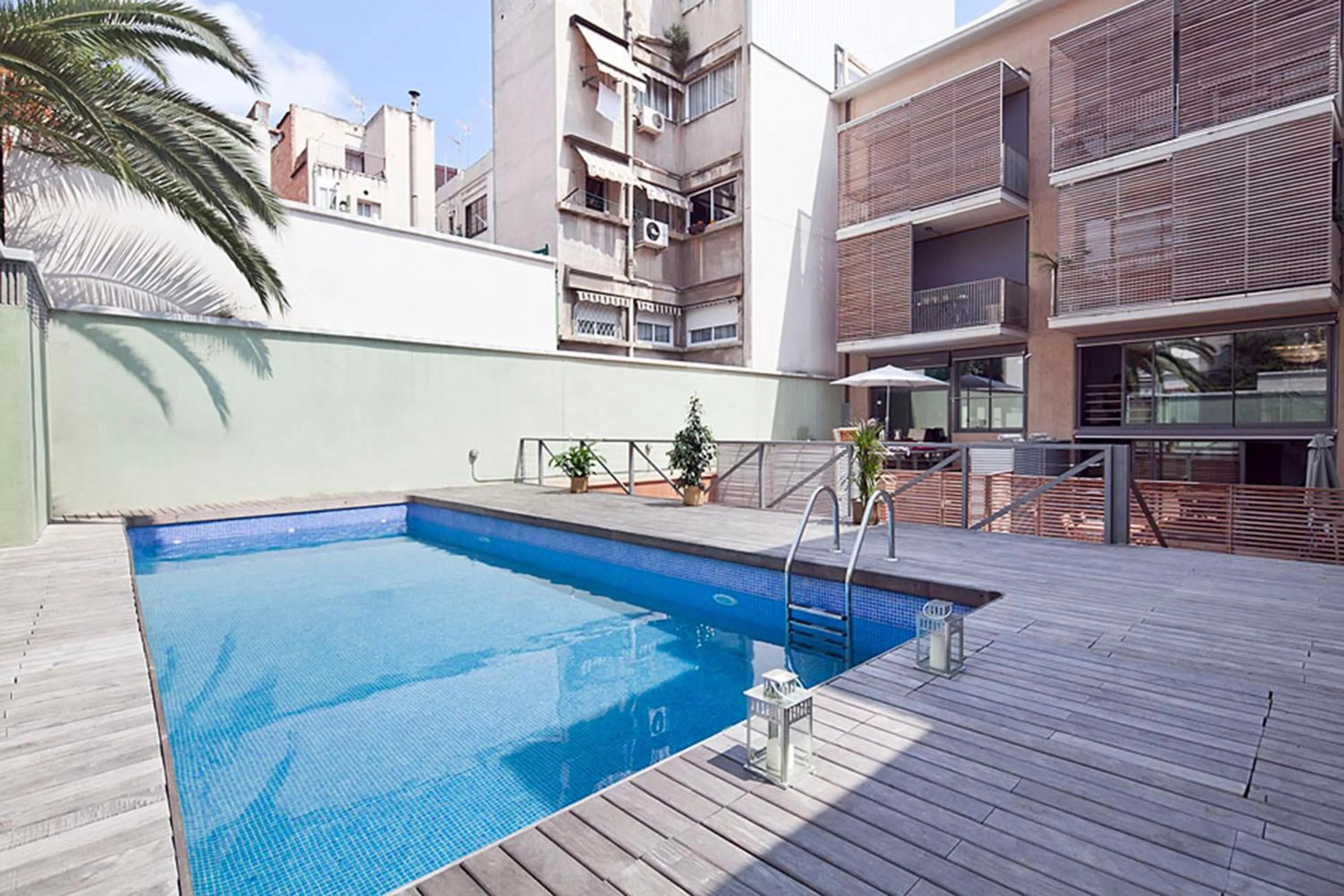Property building in My Space Barcelona Gracia Pool Terrace