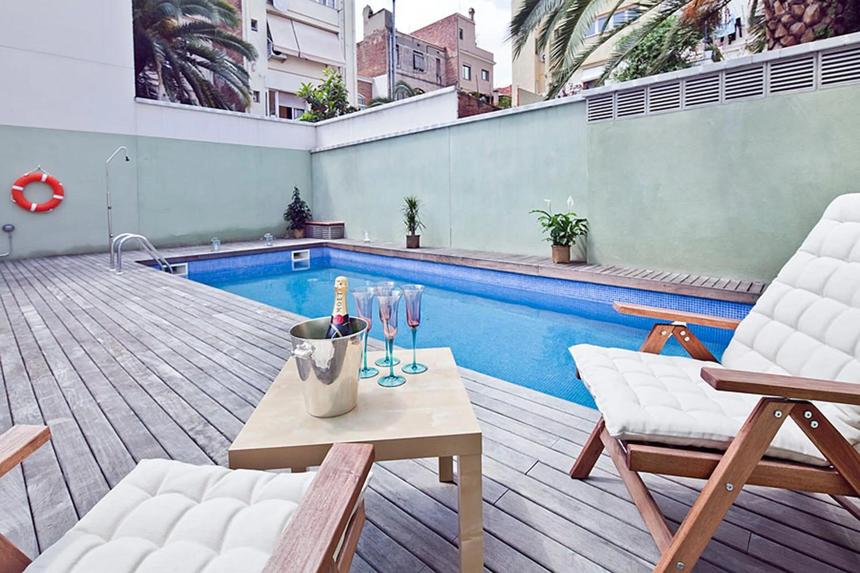 Loft in My Space Barcelona Gracia Pool Terrace