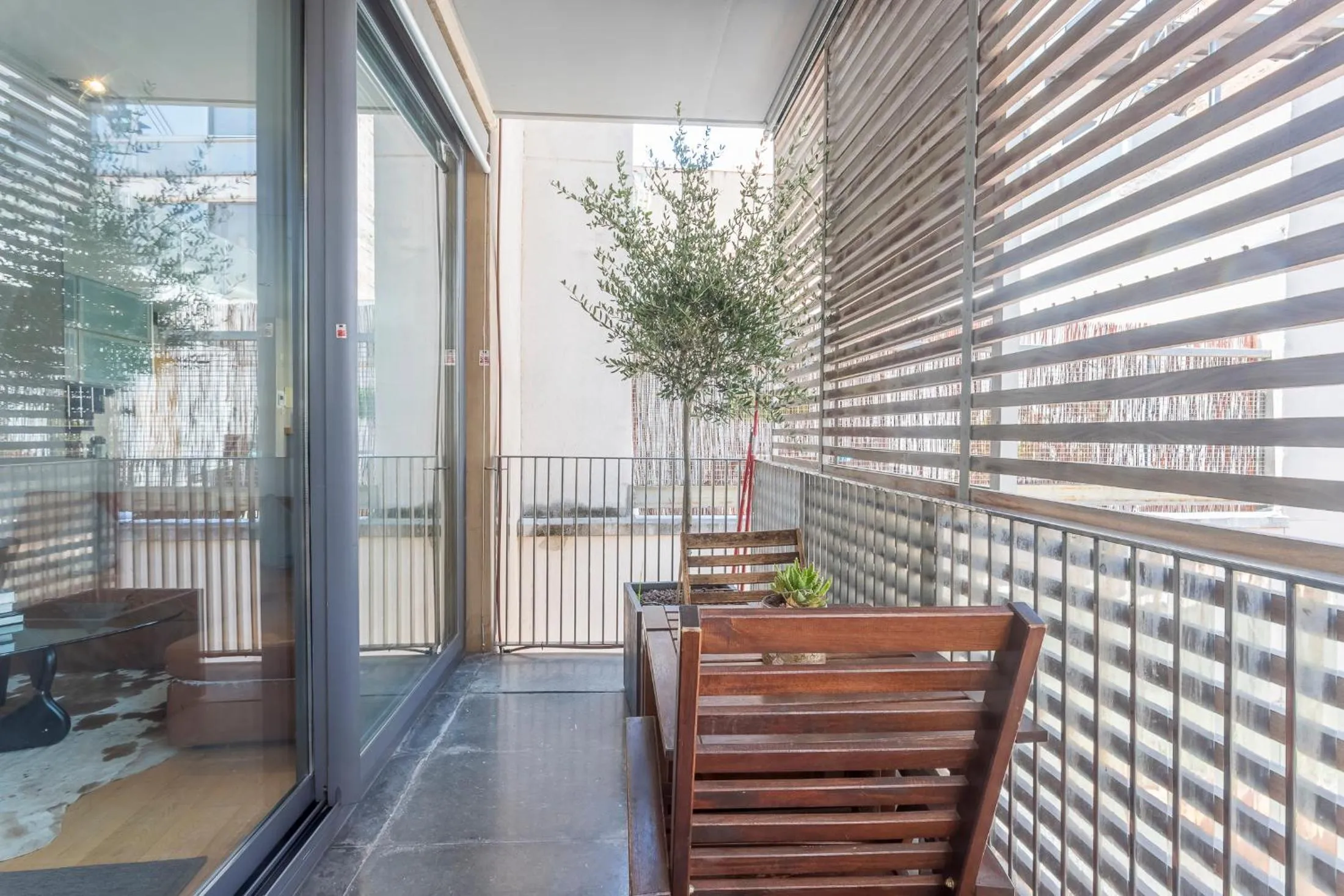 Balcony/Terrace in My Space Barcelona Gracia Pool Terrace