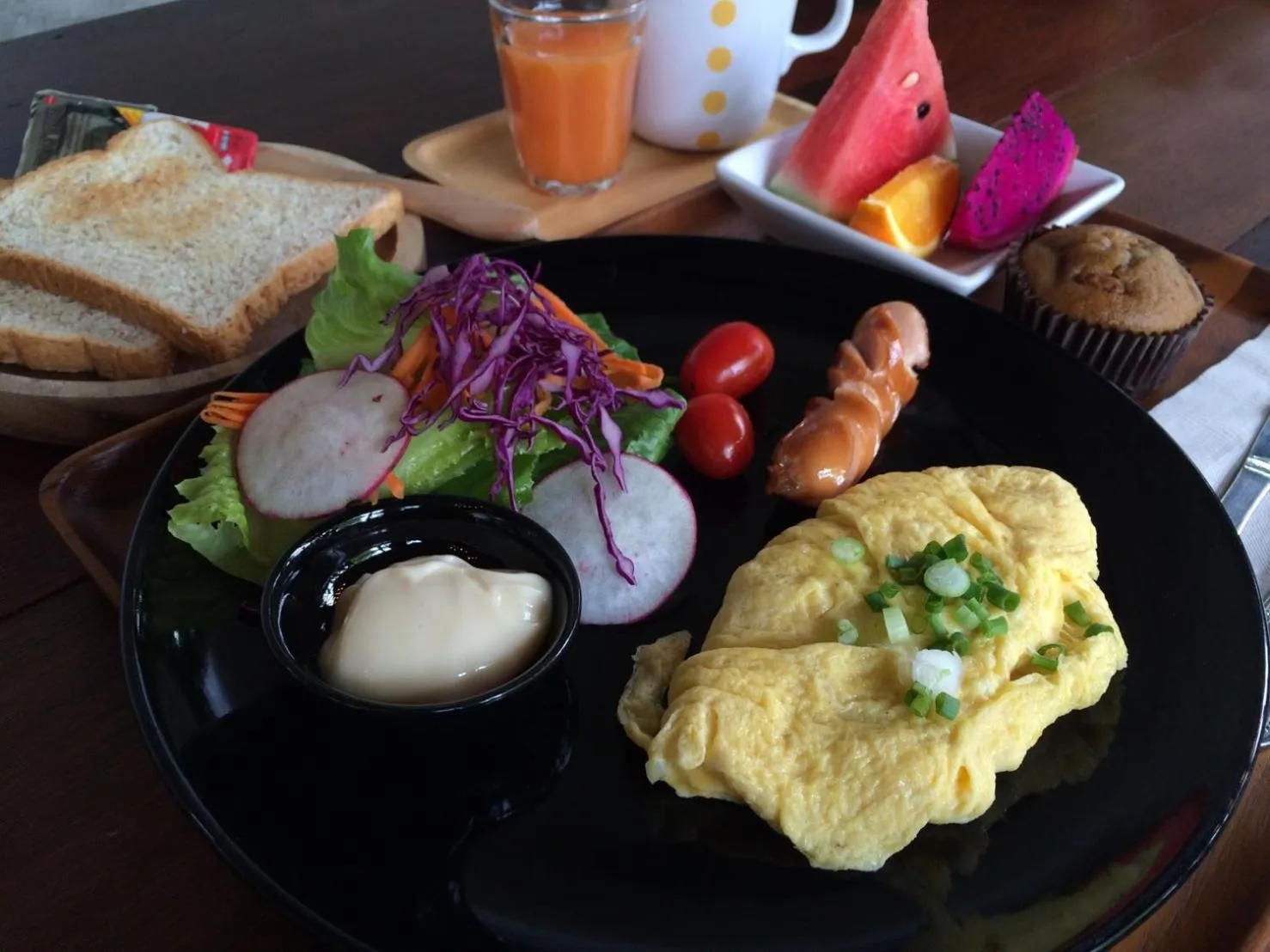 Breakfast, Food in The Wishes Hotel at Chiangmai