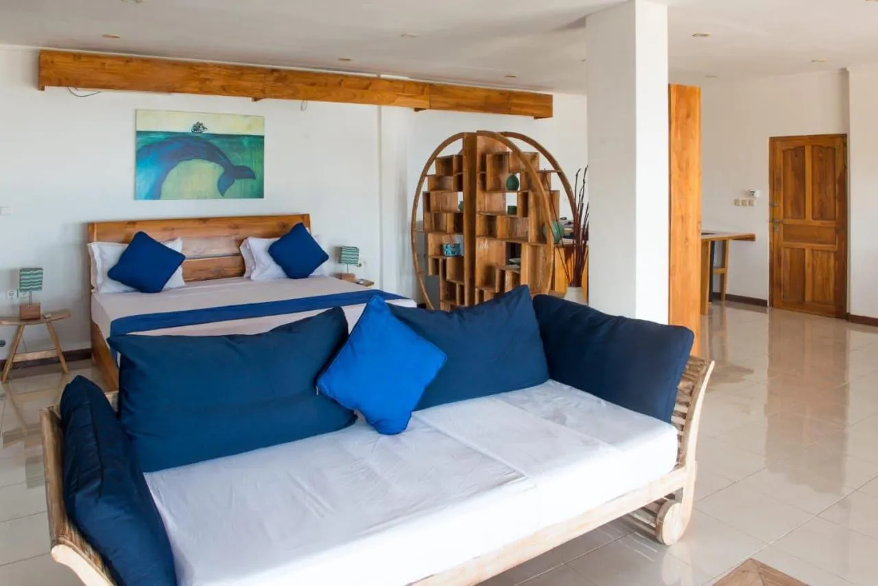 Bed in Sunset Hill Hotel