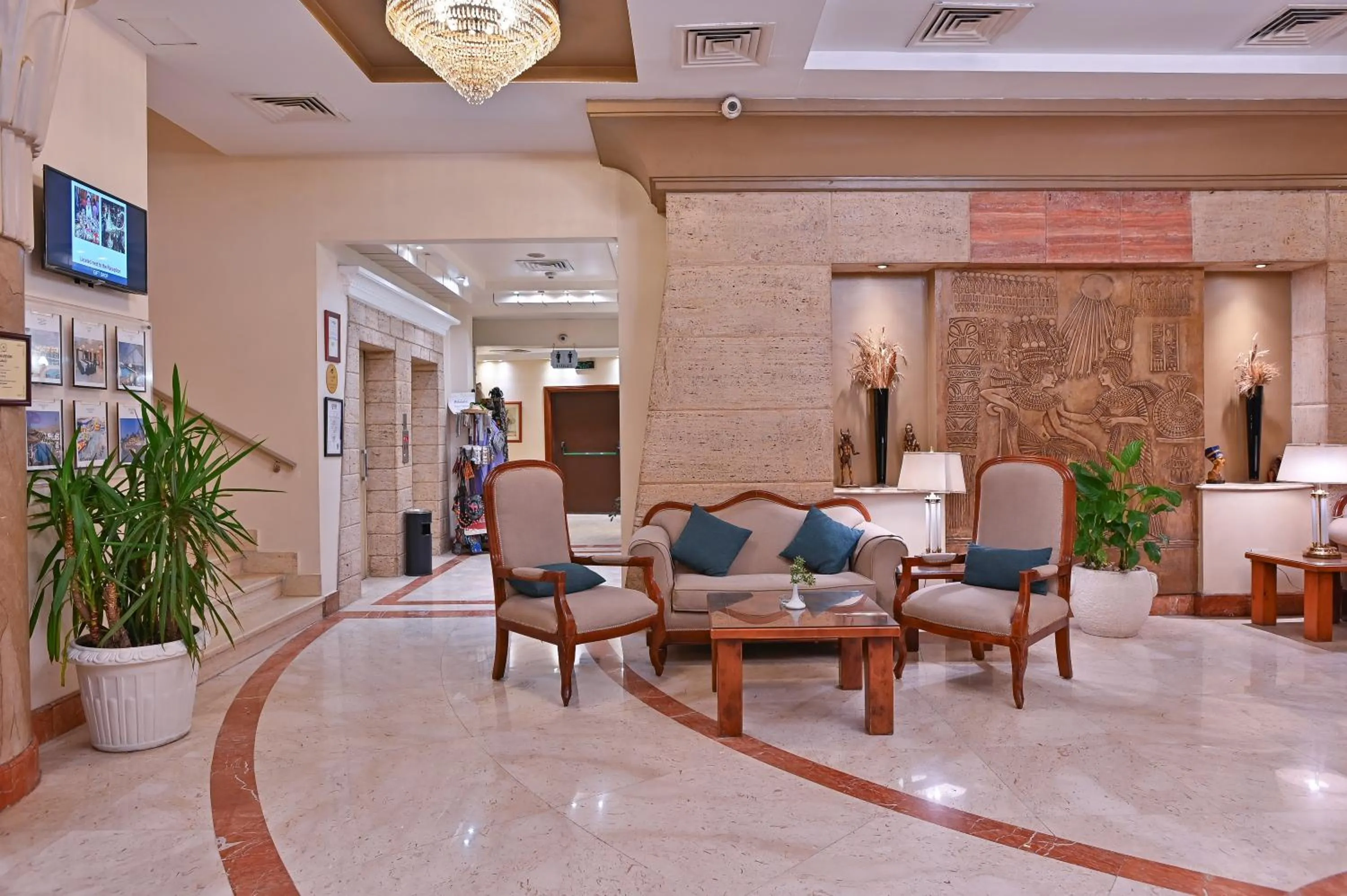 Lobby or reception in Swiss Inn Nile Hotel
