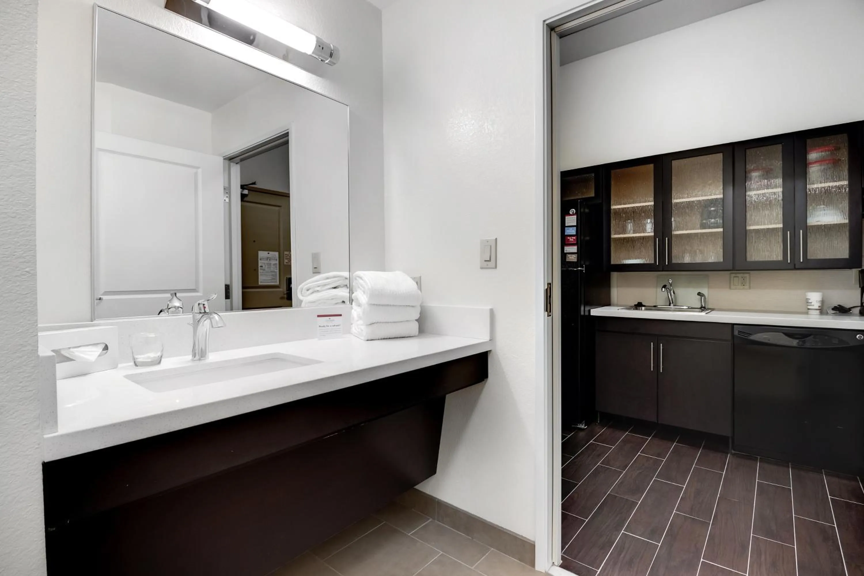 Bathroom in Candlewood Suites Waco by IHG