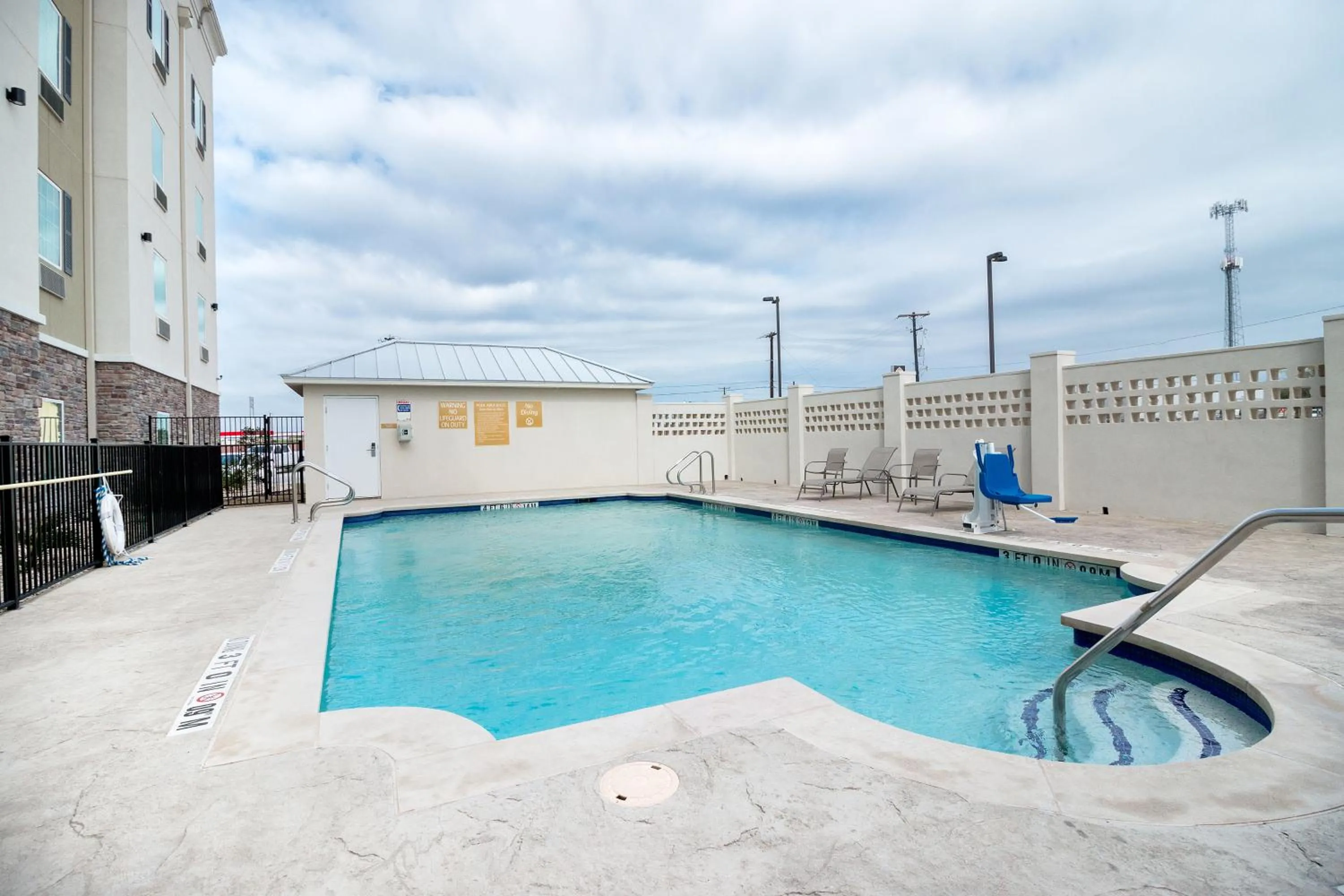 Pool view in Candlewood Suites Waco by IHG