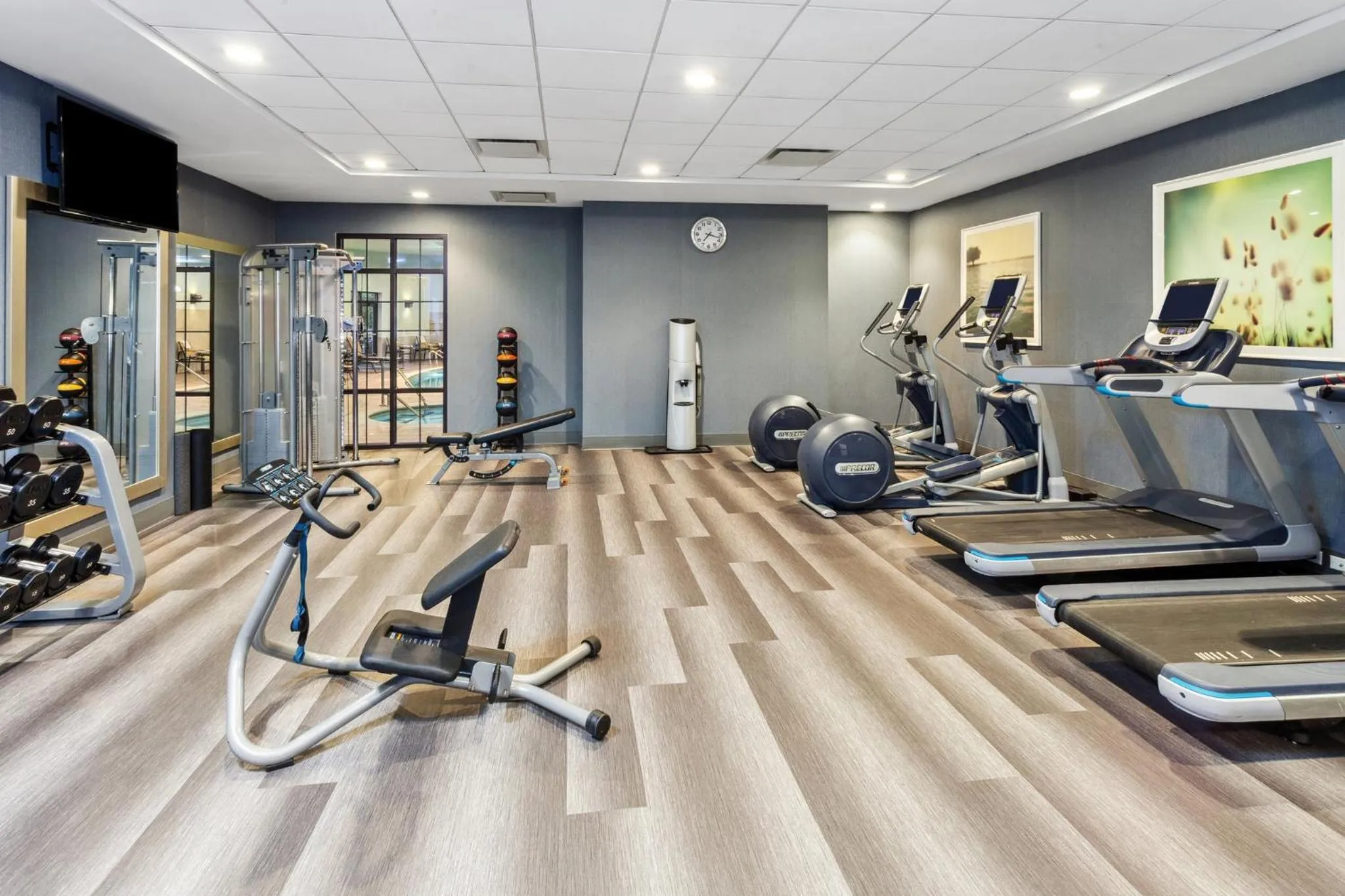 Fitness centre/facilities in Staybridge Suites Albany Wolf Rd-Colonie Center by IHG