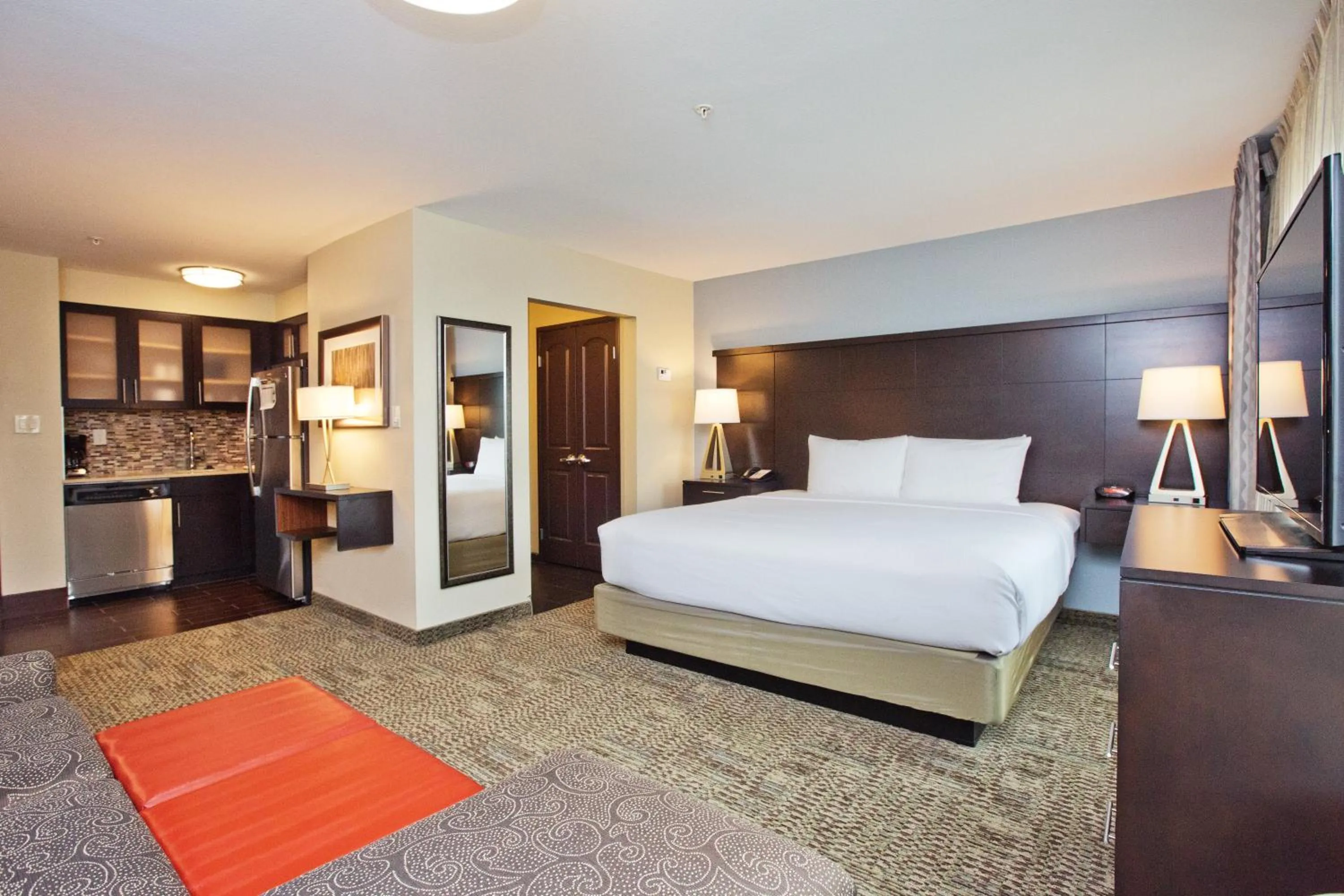 Photo of the whole room, Bed in Staybridge Suites Austin South Interstate Hwy 35 by IHG