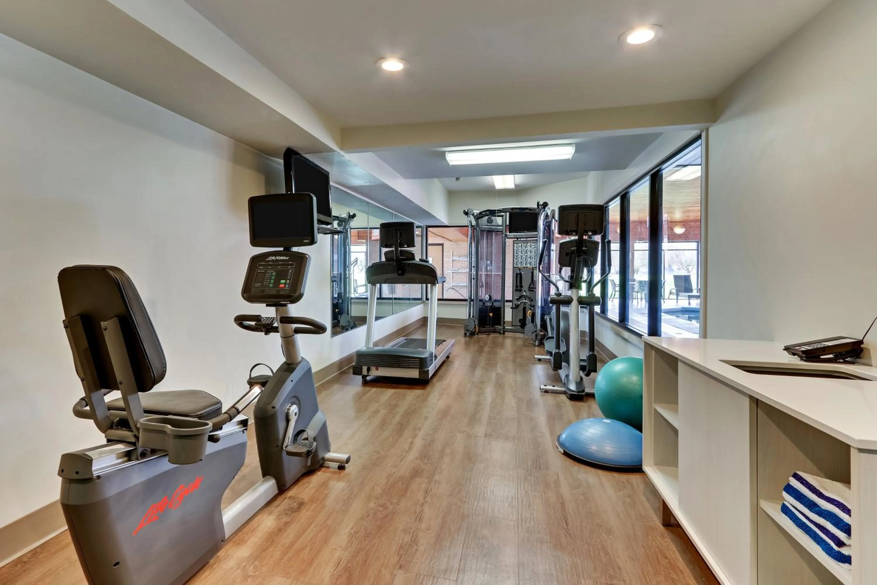 Fitness centre/facilities in Holiday Inn Express & Suites Bad Axe by IHG