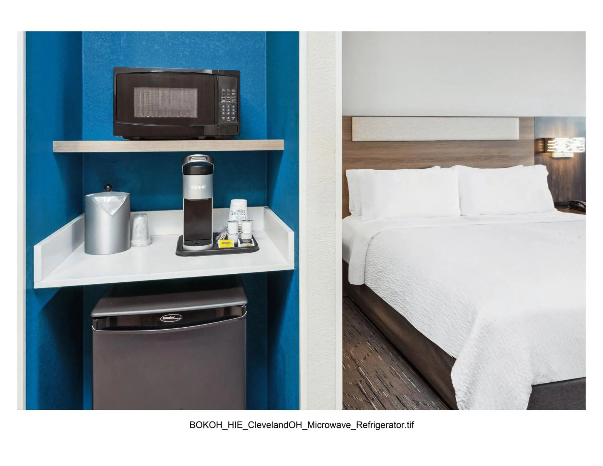 Bed in Holiday Inn Express Cleveland Airport - Brook Park by IHG