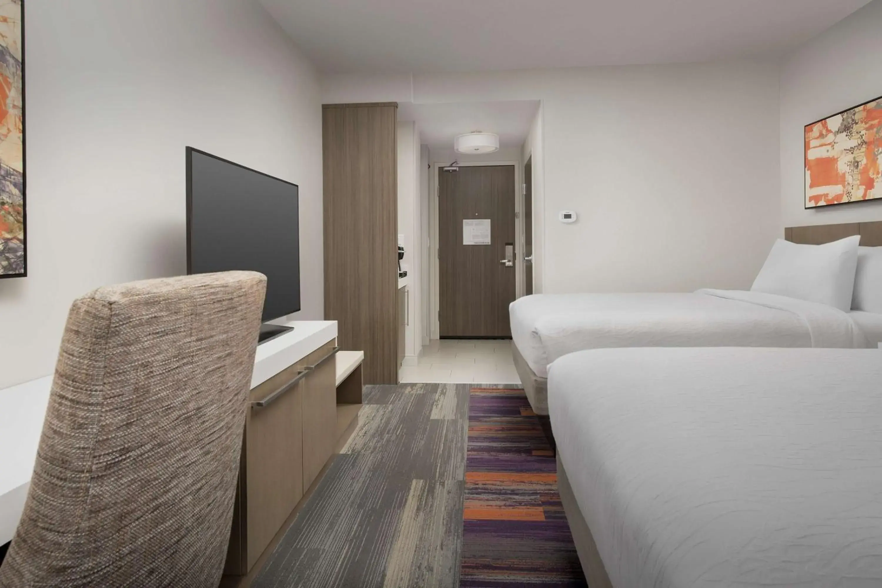 Queen Room with Two Queen Beds in Hilton Garden Inn Columbia Airport, SC Queen Room with Two Queen Beds in Hilton Garden Inn Columbia Airport, SC