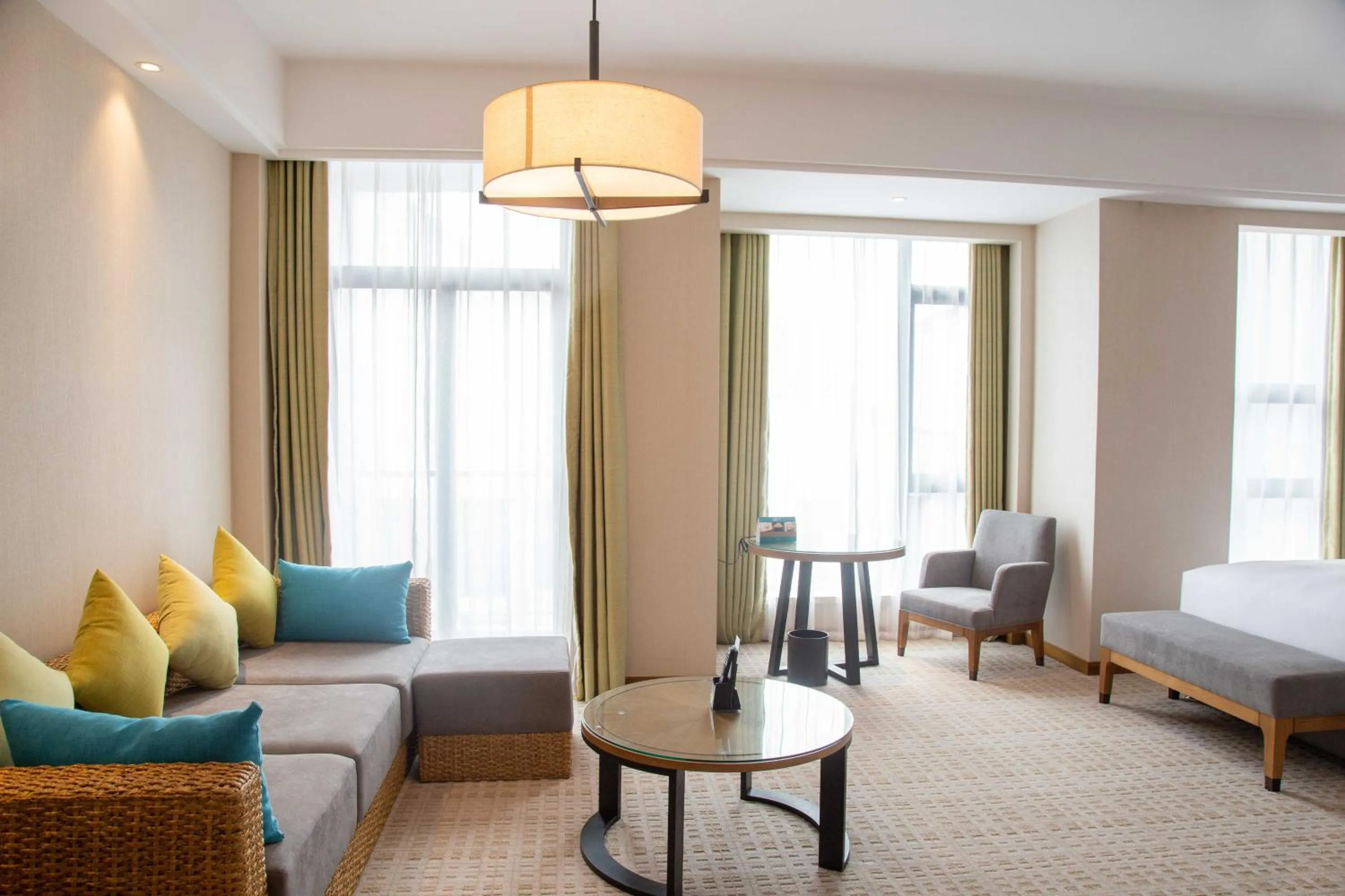 Living room, Bed in InterContinental Sancha Lake by IHG