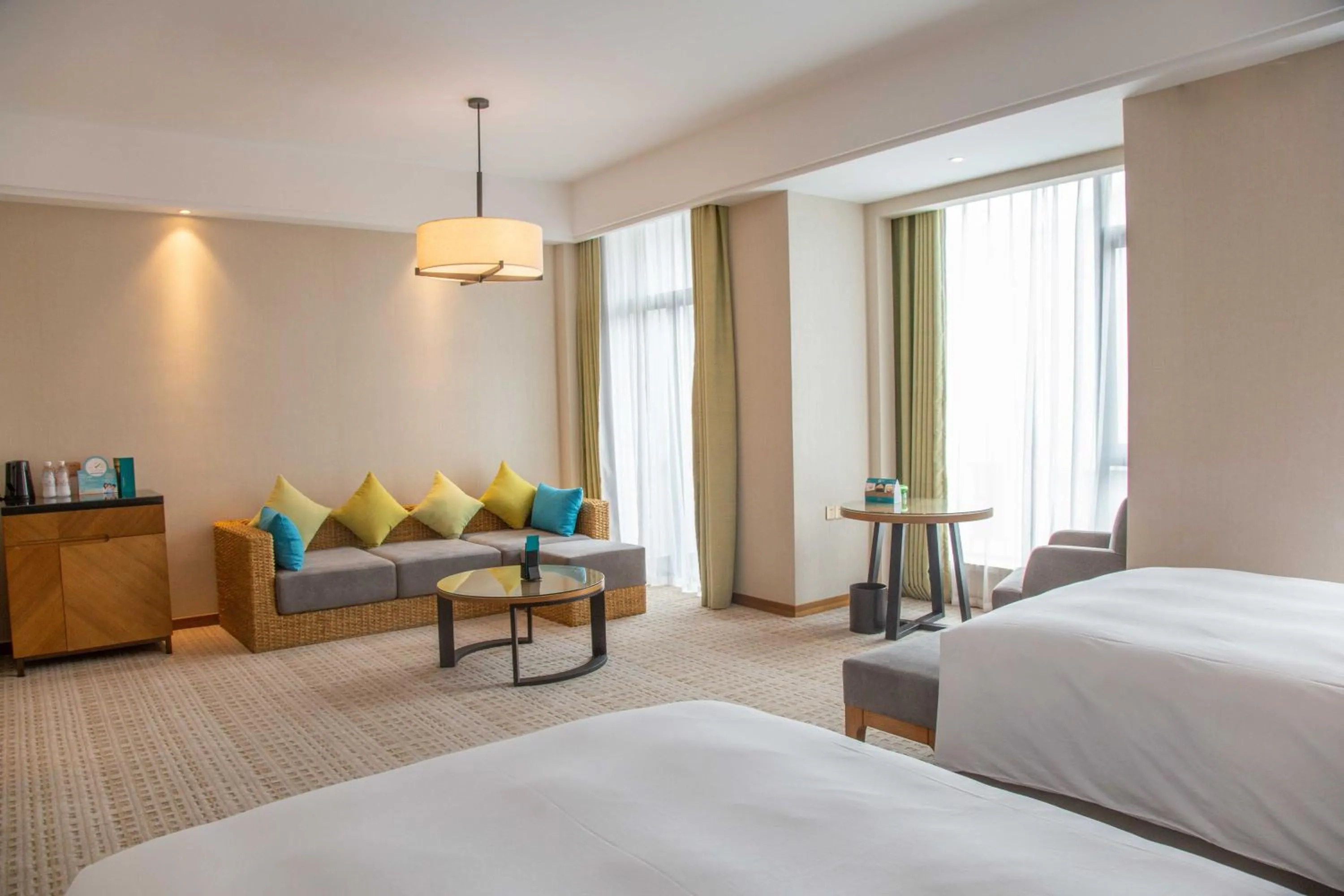 Living room, Bed in InterContinental Sancha Lake by IHG