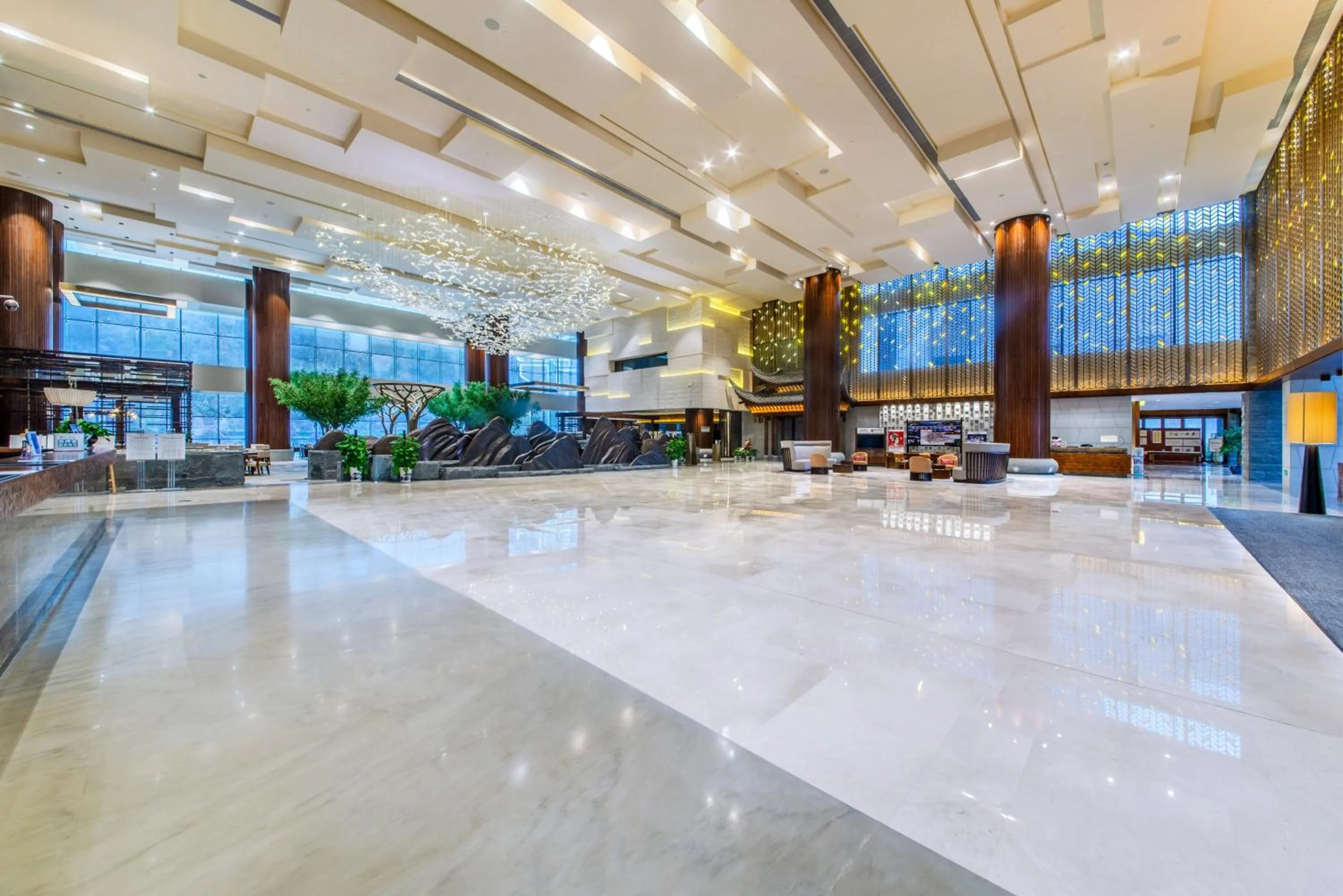 Lobby or reception in Howard Johnson Neodalle Resort Zhangjiajie