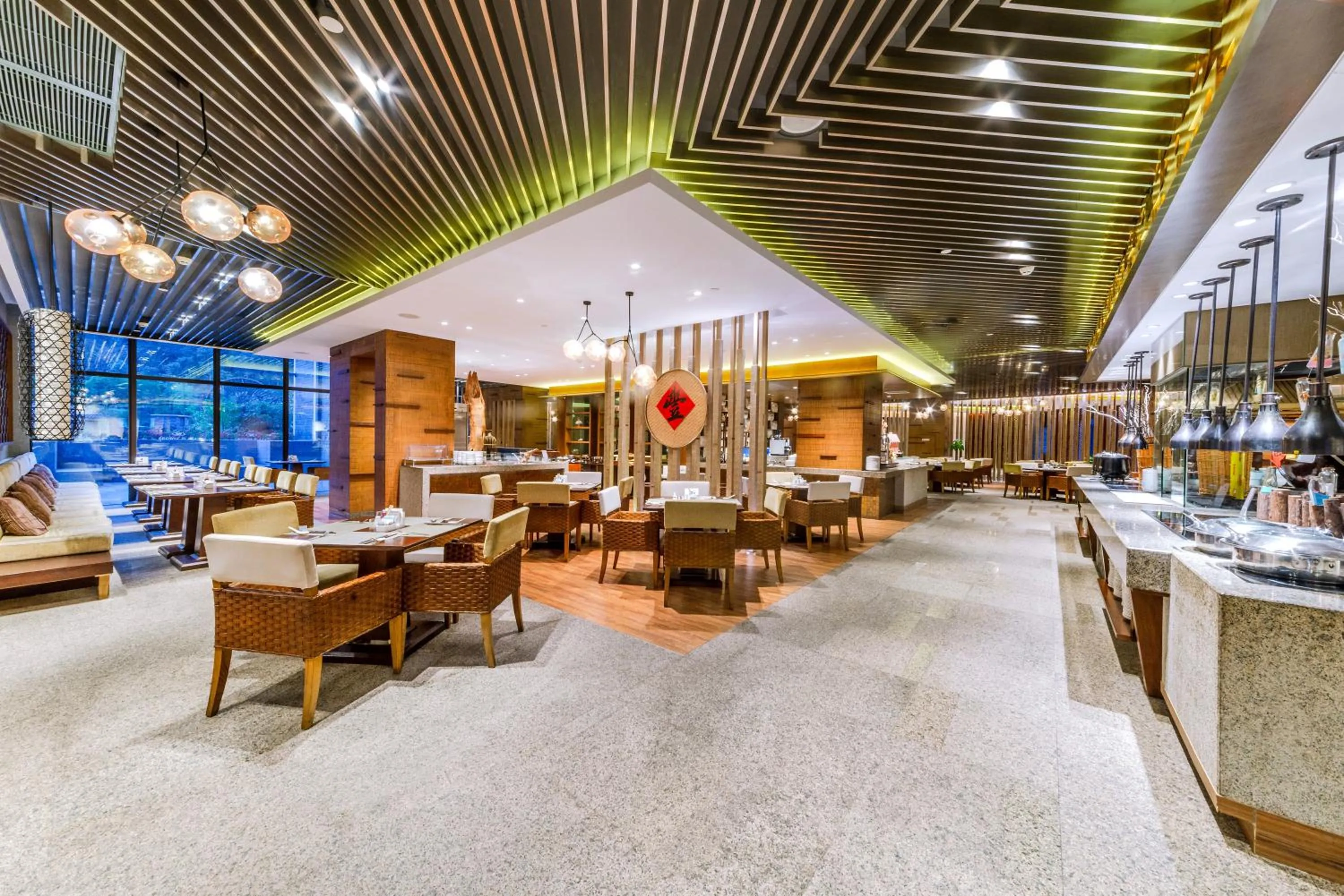 Restaurant/places to eat in Howard Johnson Neodalle Resort Zhangjiajie