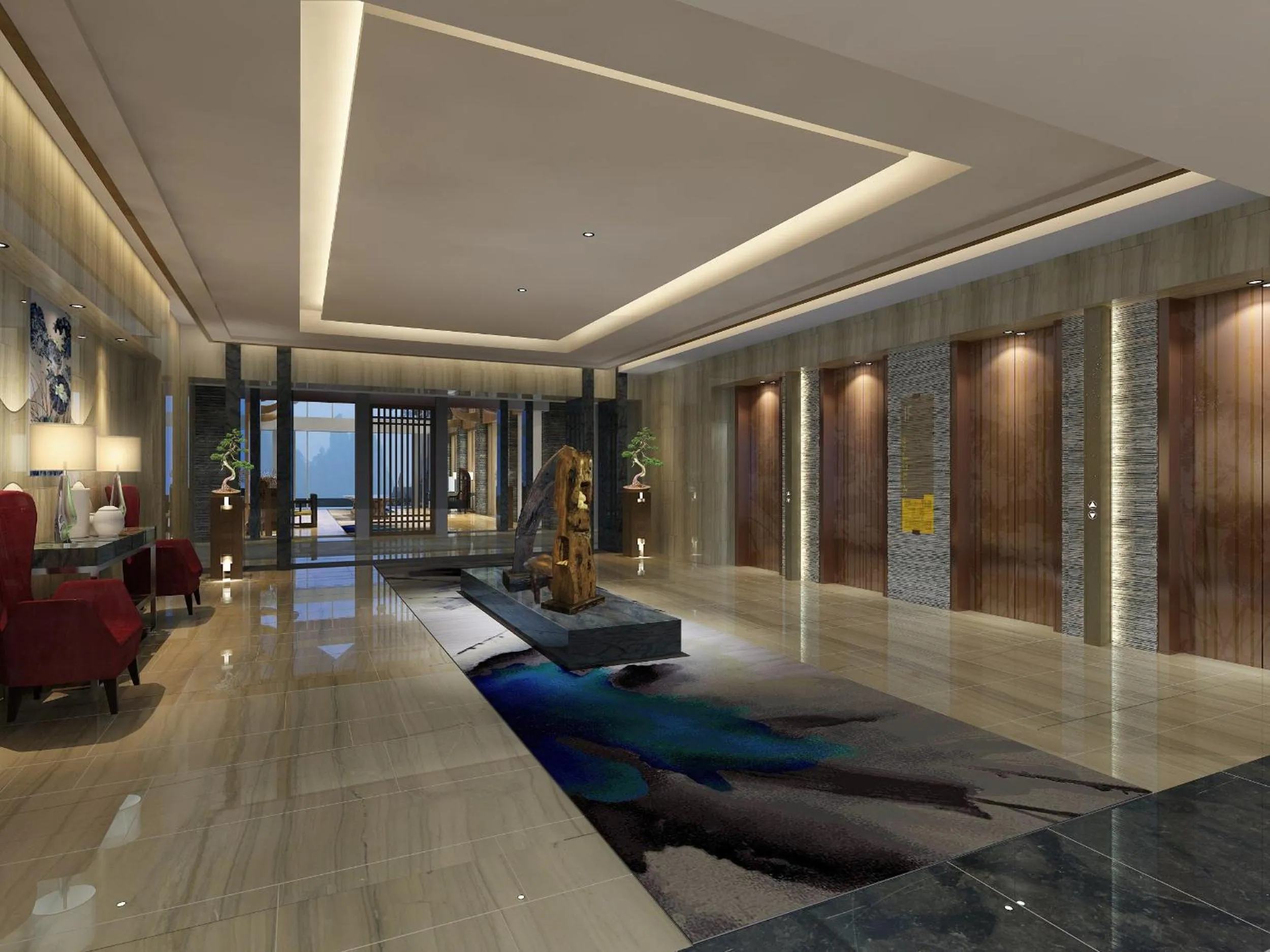 Lobby or reception in Howard Johnson Neodalle Resort Zhangjiajie