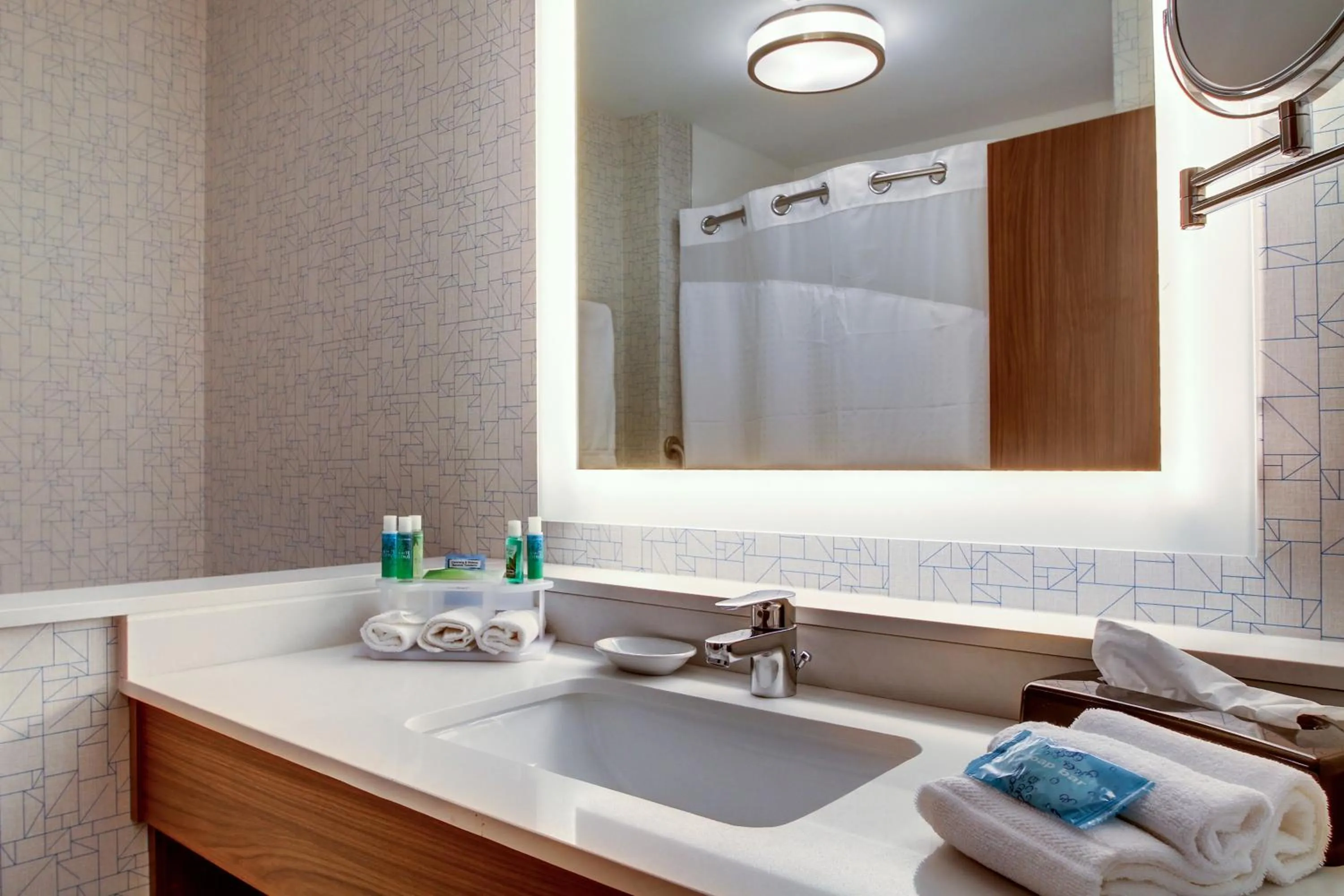 Bathroom in Holiday Inn Express & Suites Galesburg by IHG