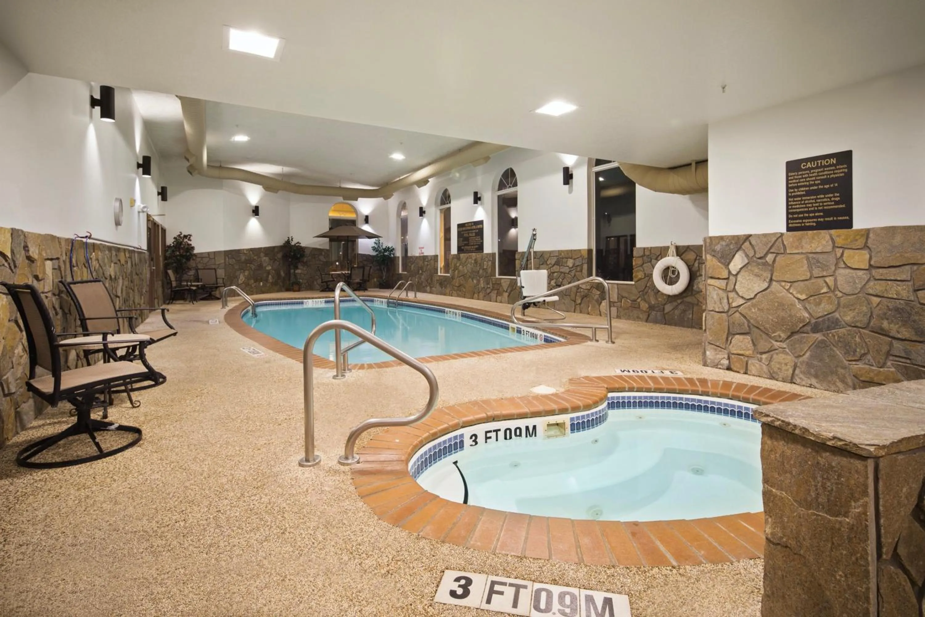 Swimming pool in AmericInn by Wyndham Hill City Mt Rushmore