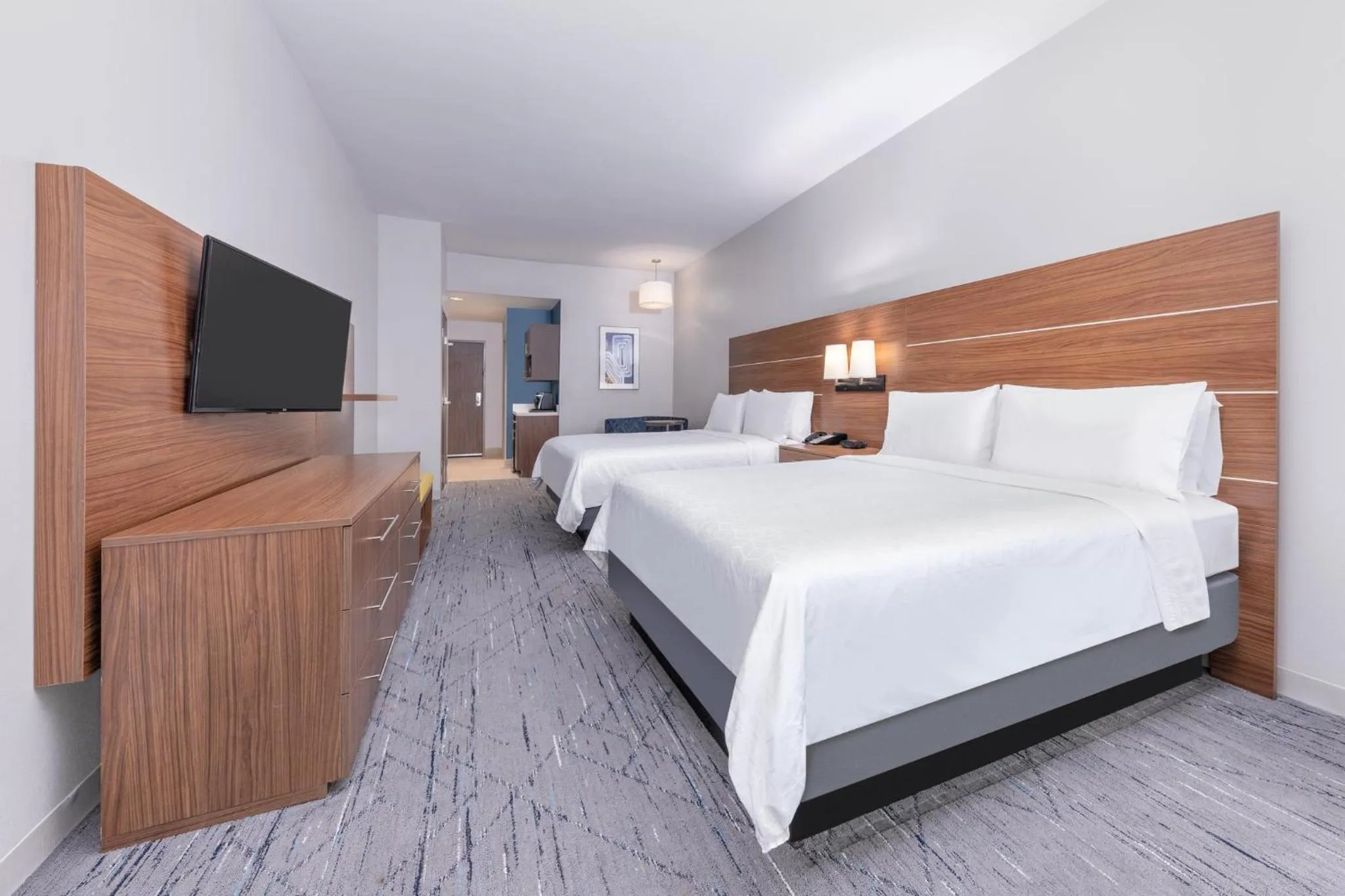 Bedroom, Bed in Holiday Inn Express & Suites Houston S - Medical Ctr Area by IHG