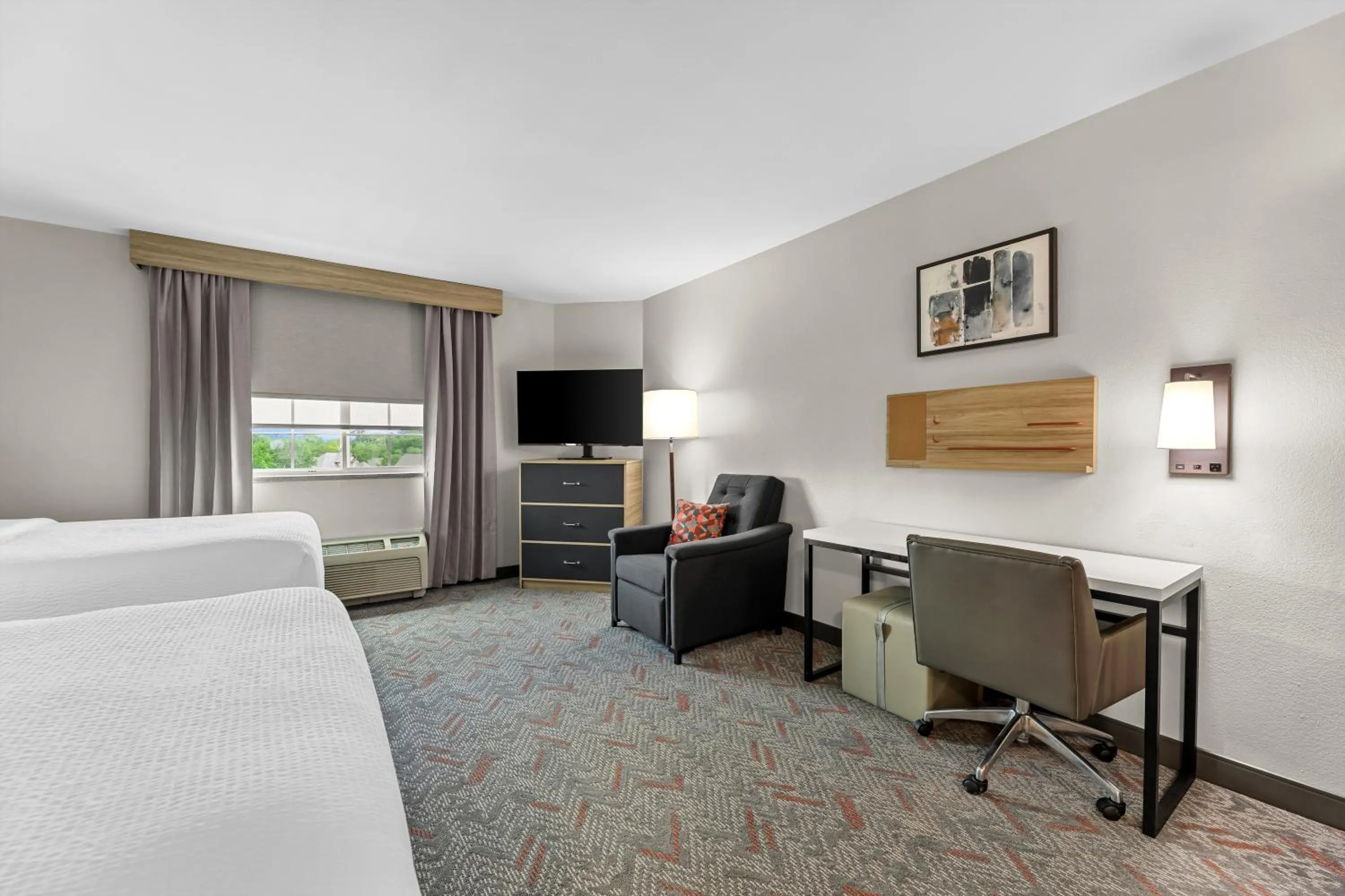 Bed in Candlewood Suites Flowood, MS by IHG