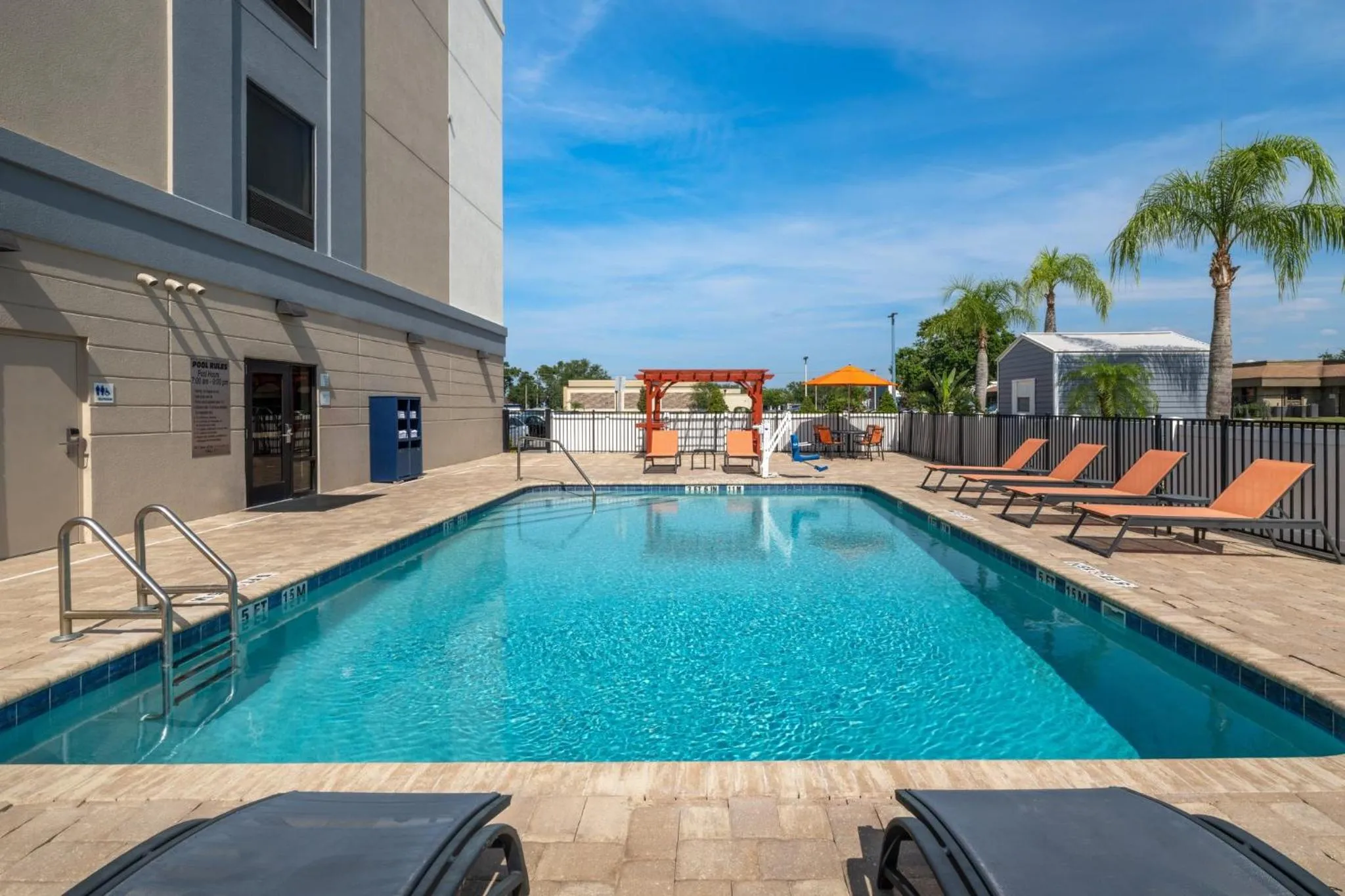 Swimming pool in Holiday Inn Express & Suites Lakeland South by IHG