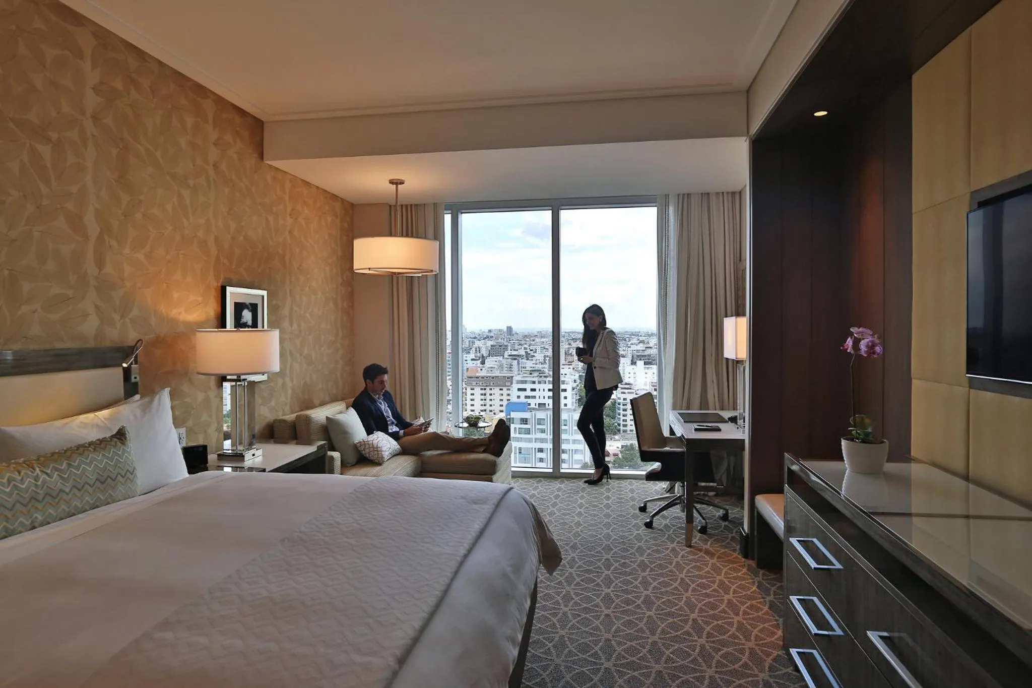 Photo of the whole room, Bed in InterContinental Real Santo Domingo by IHG