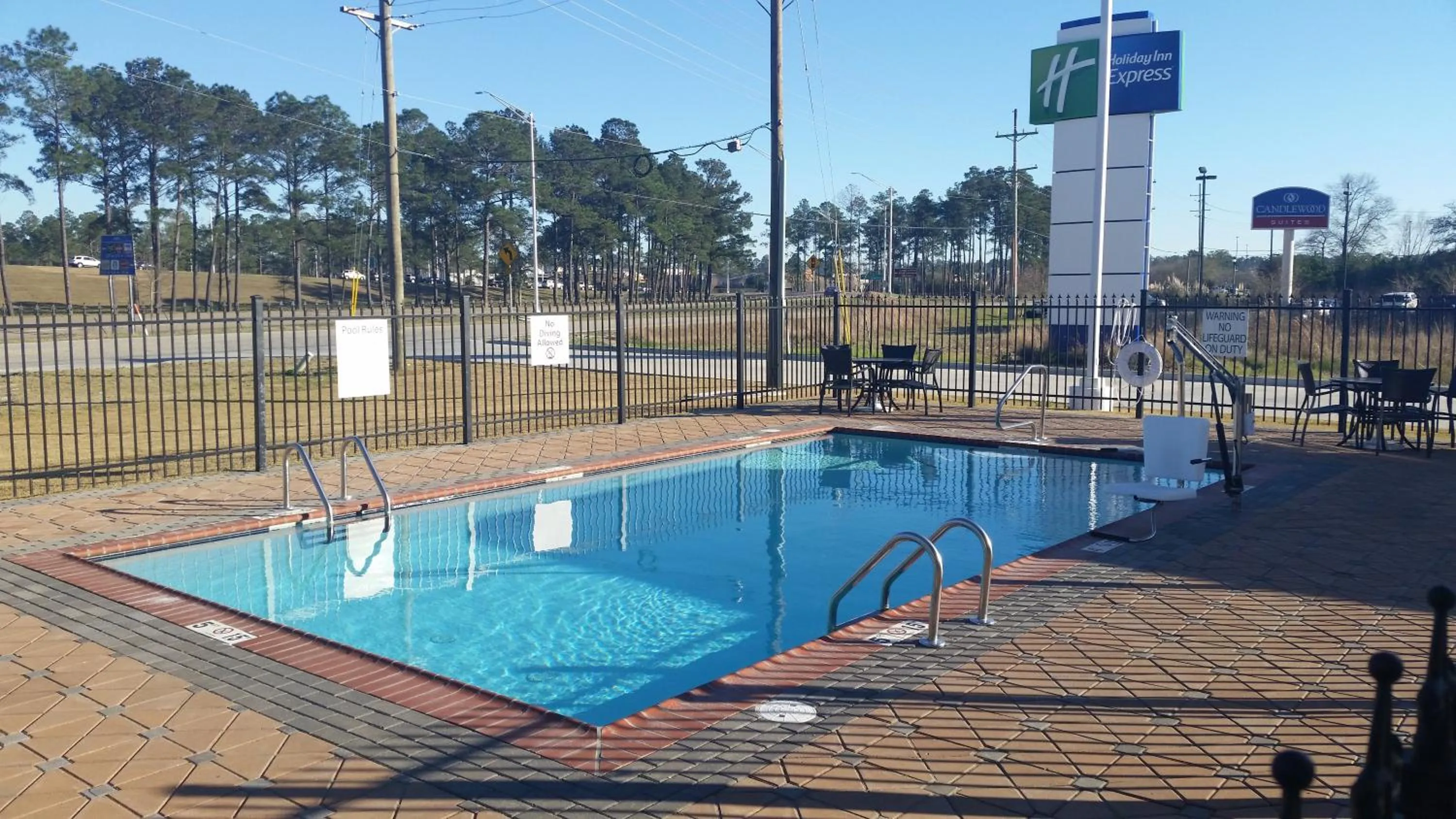 Swimming pool in Holiday Inn Express Slidell by IHG