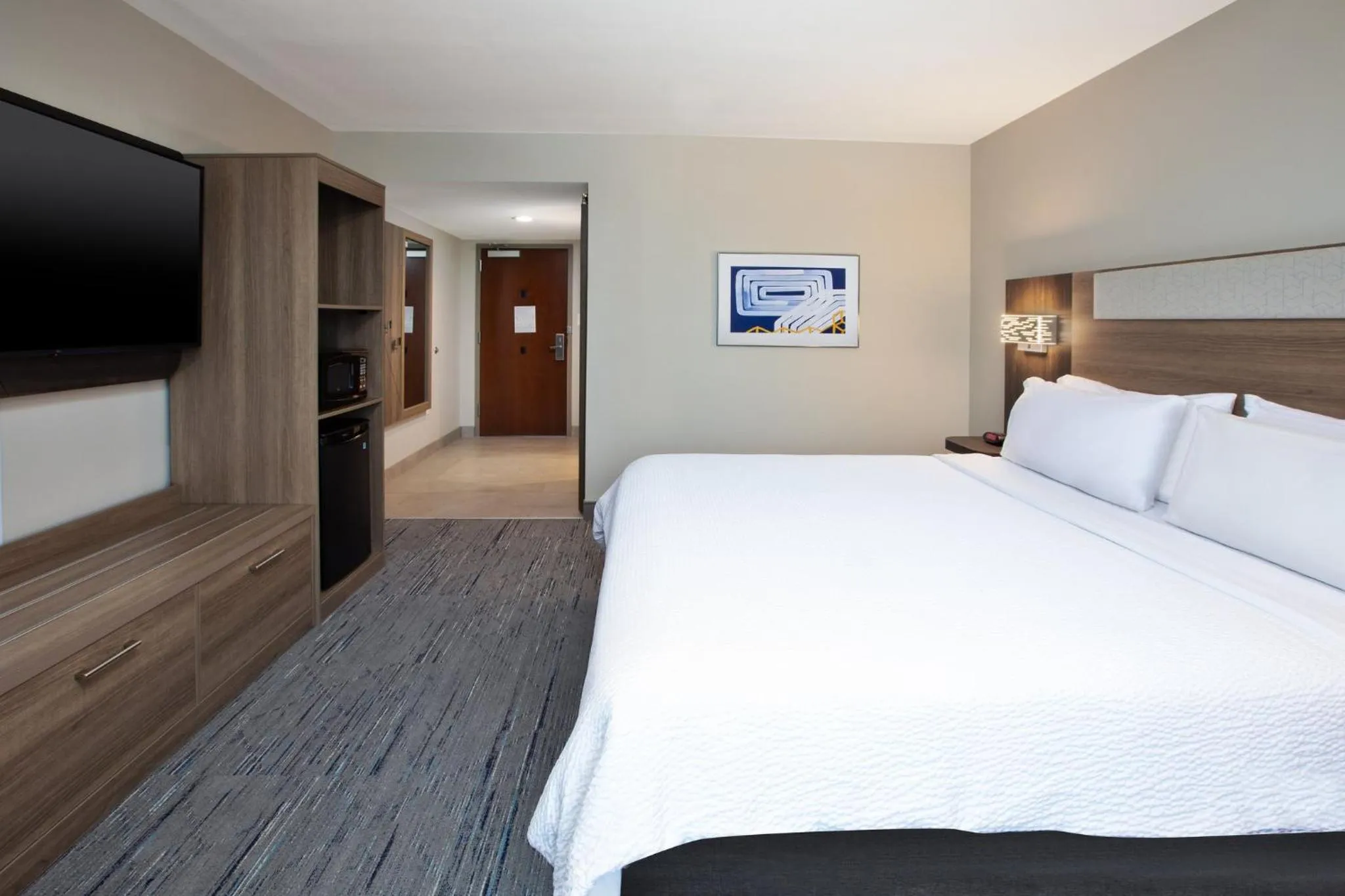 Photo of the whole room, Bed in Holiday Inn Express & Suites I-26 & Us 29 At Westgate Mall by IHG