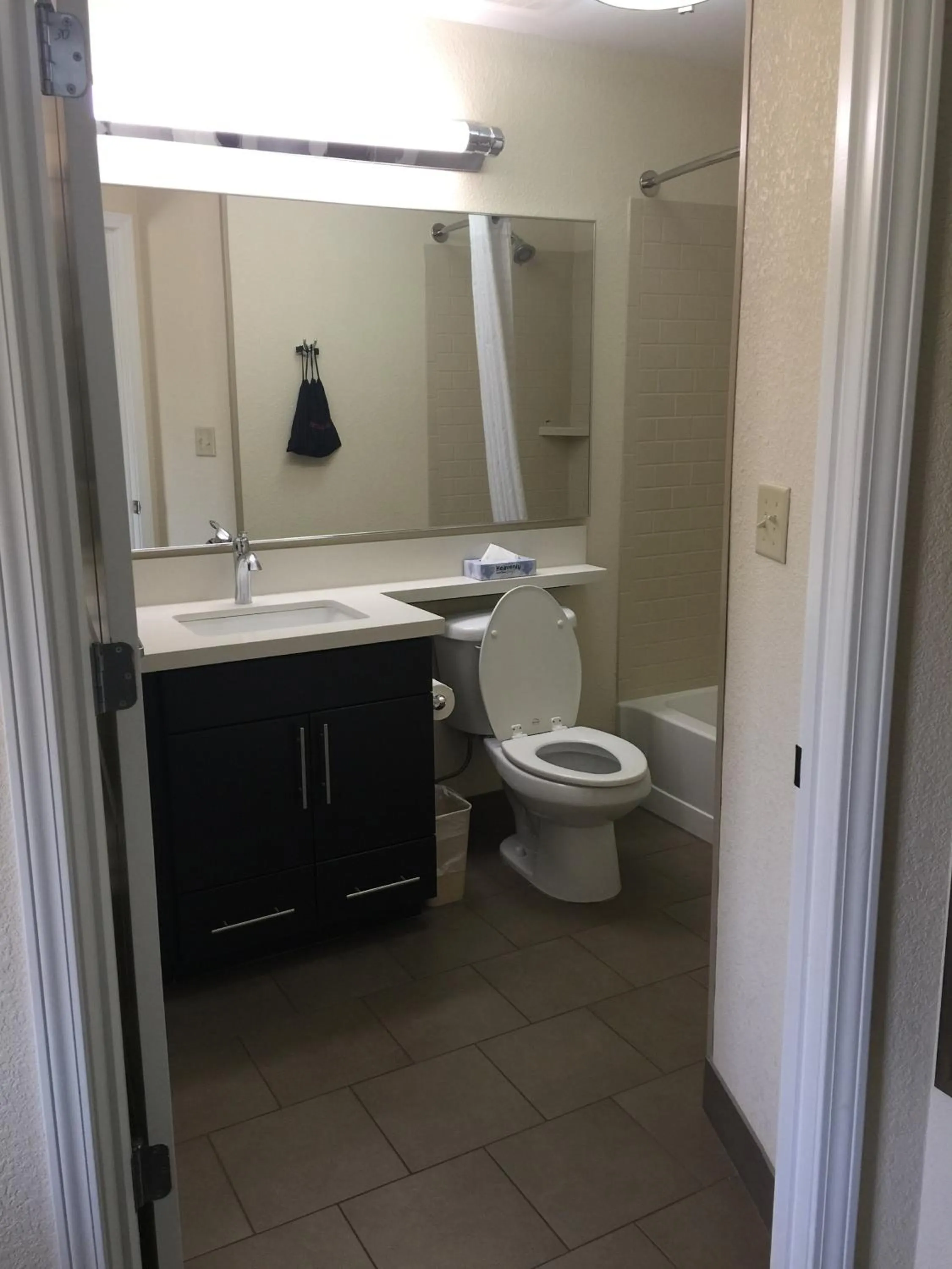 Bathroom in Candlewood Suites Woodward by IHG