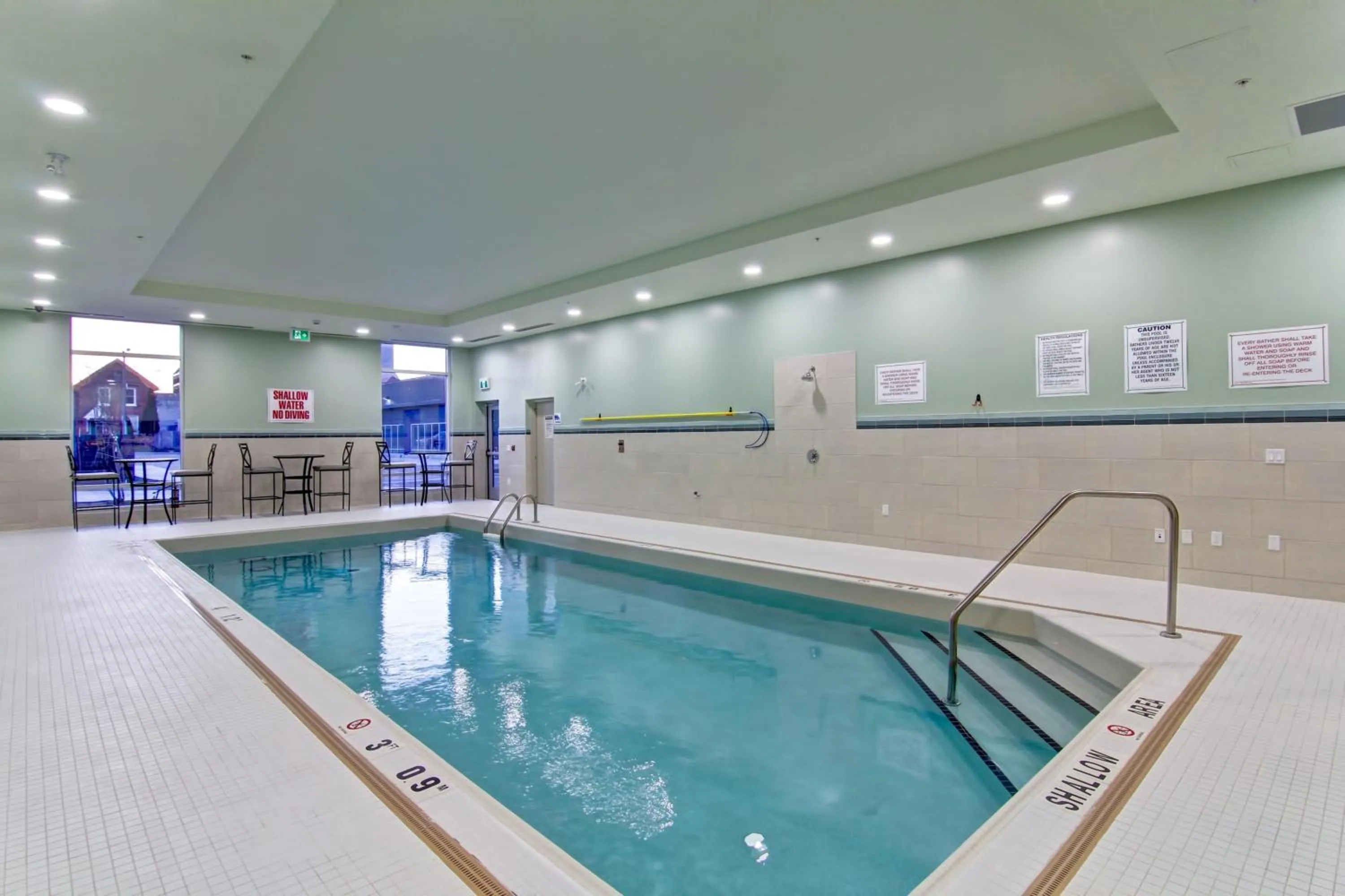 Swimming pool in Holiday Inn Express & Suites Oshawa Downtown - Toronto Area by IHG