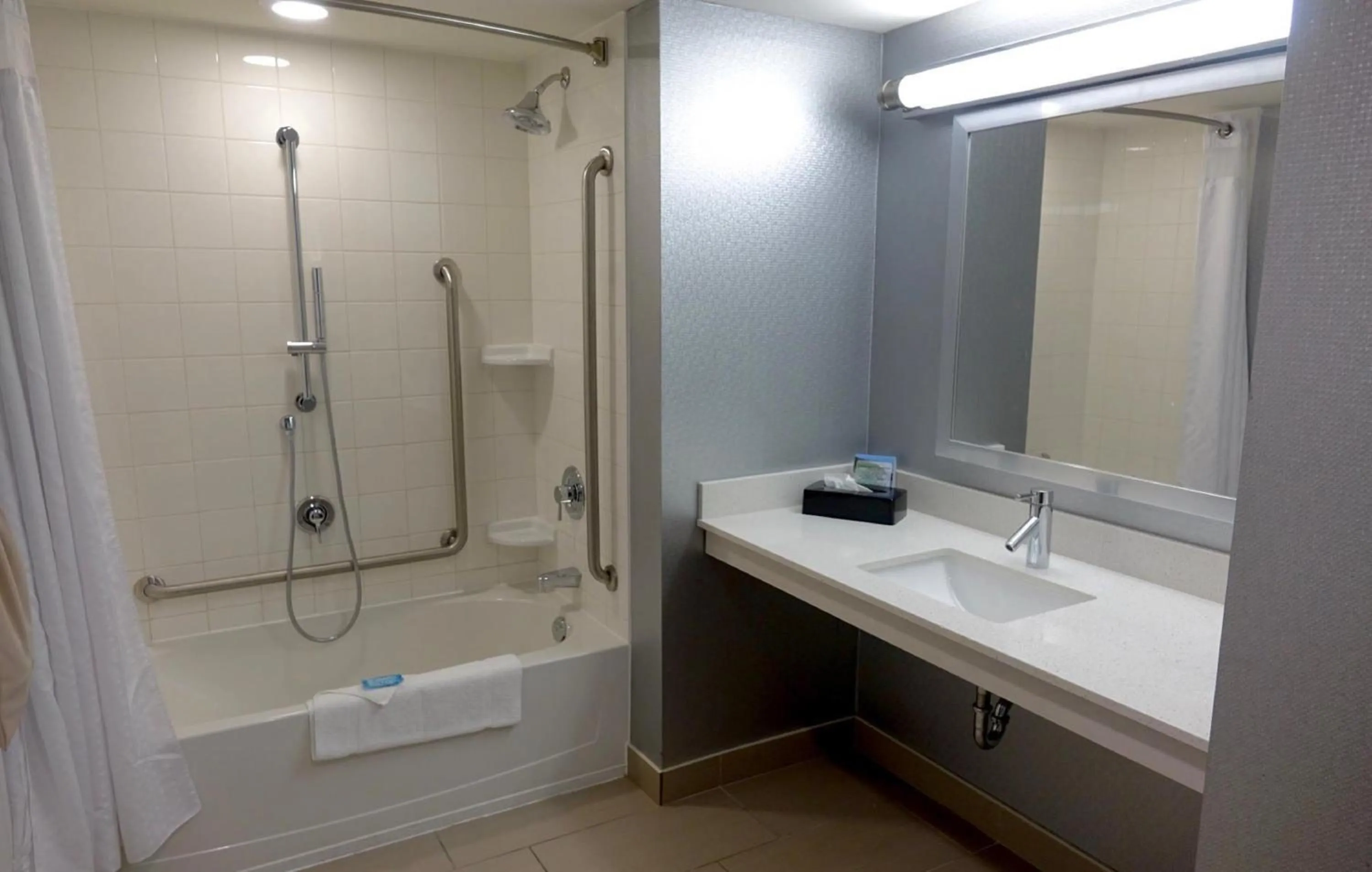 Bathroom in Holiday Inn Express & Suites Oshawa Downtown - Toronto Area by IHG