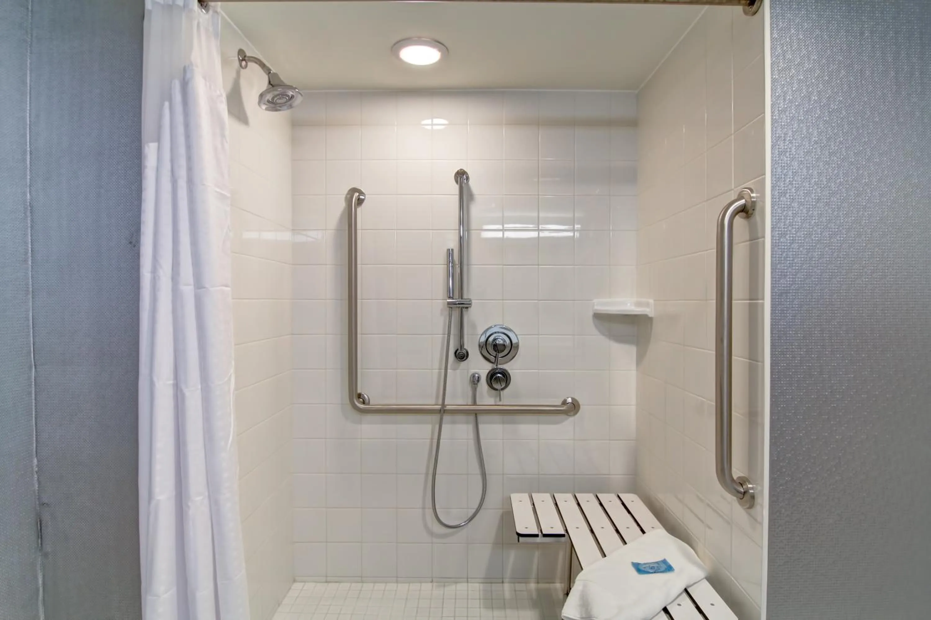 Shower in Holiday Inn Express & Suites Oshawa Downtown - Toronto Area by IHG