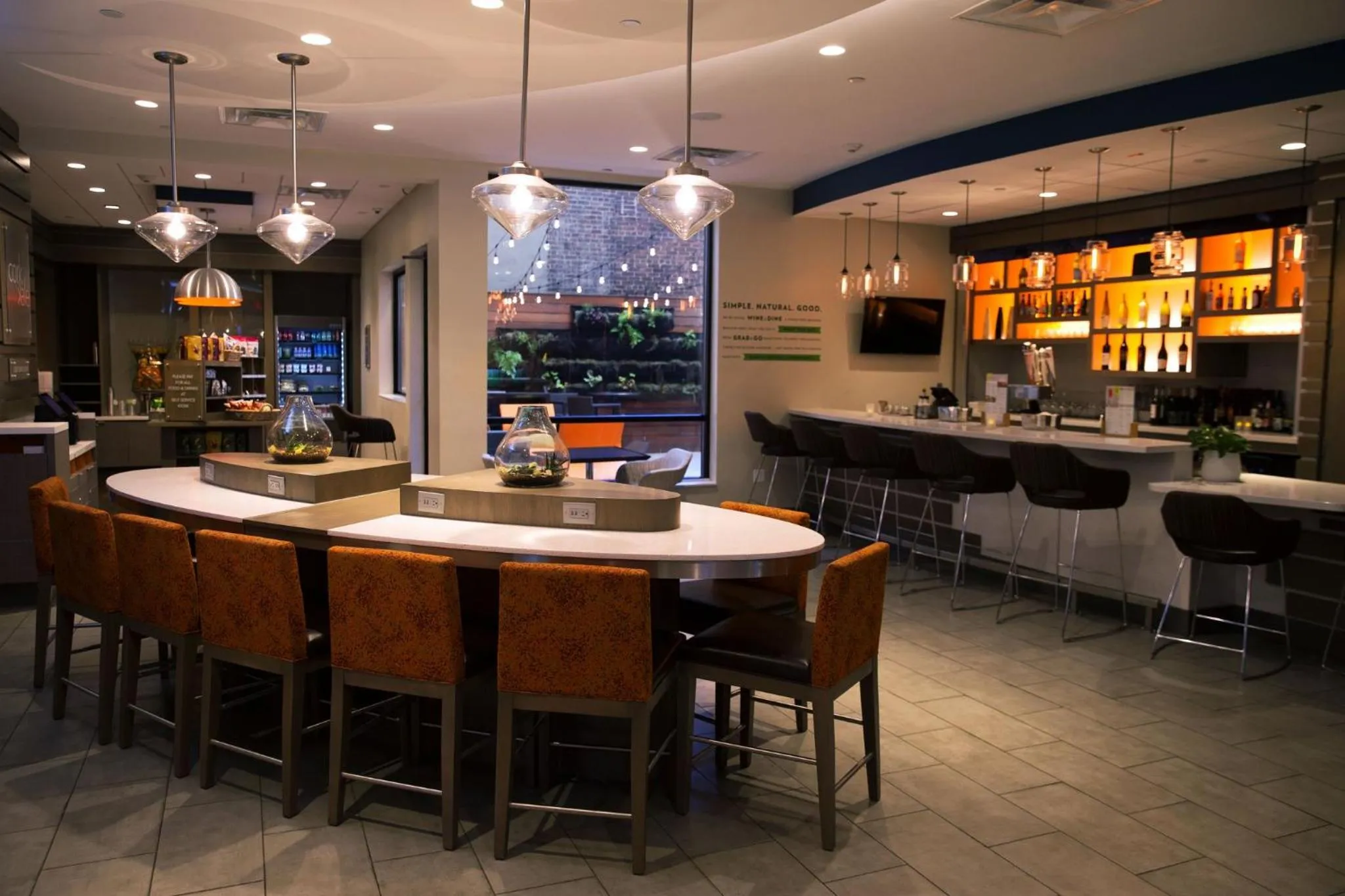 Lounge or bar in EVEN Hotel Brooklyn by IHG