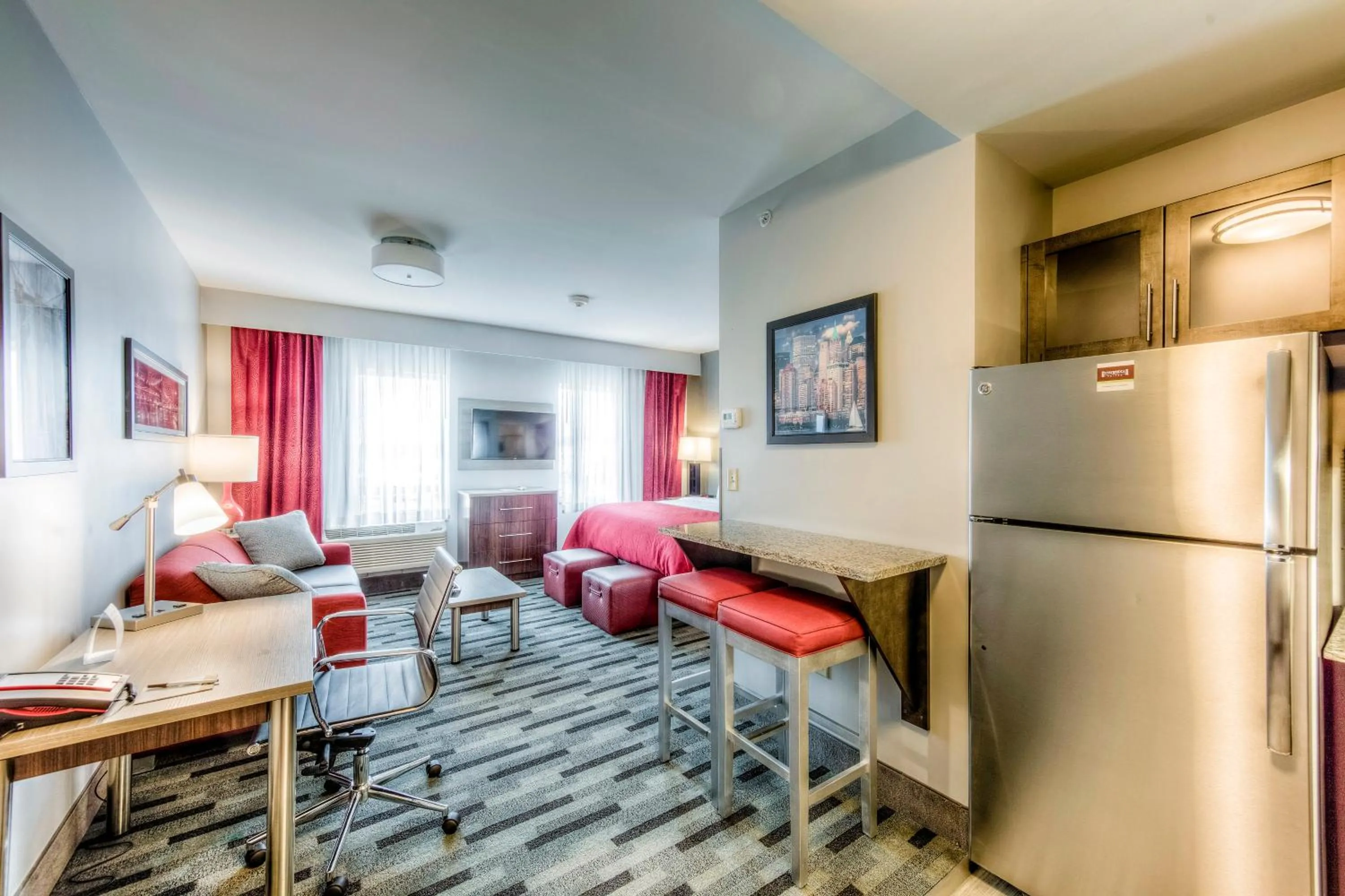 Living room in Staybridge Suites - University Area OSU by IHG