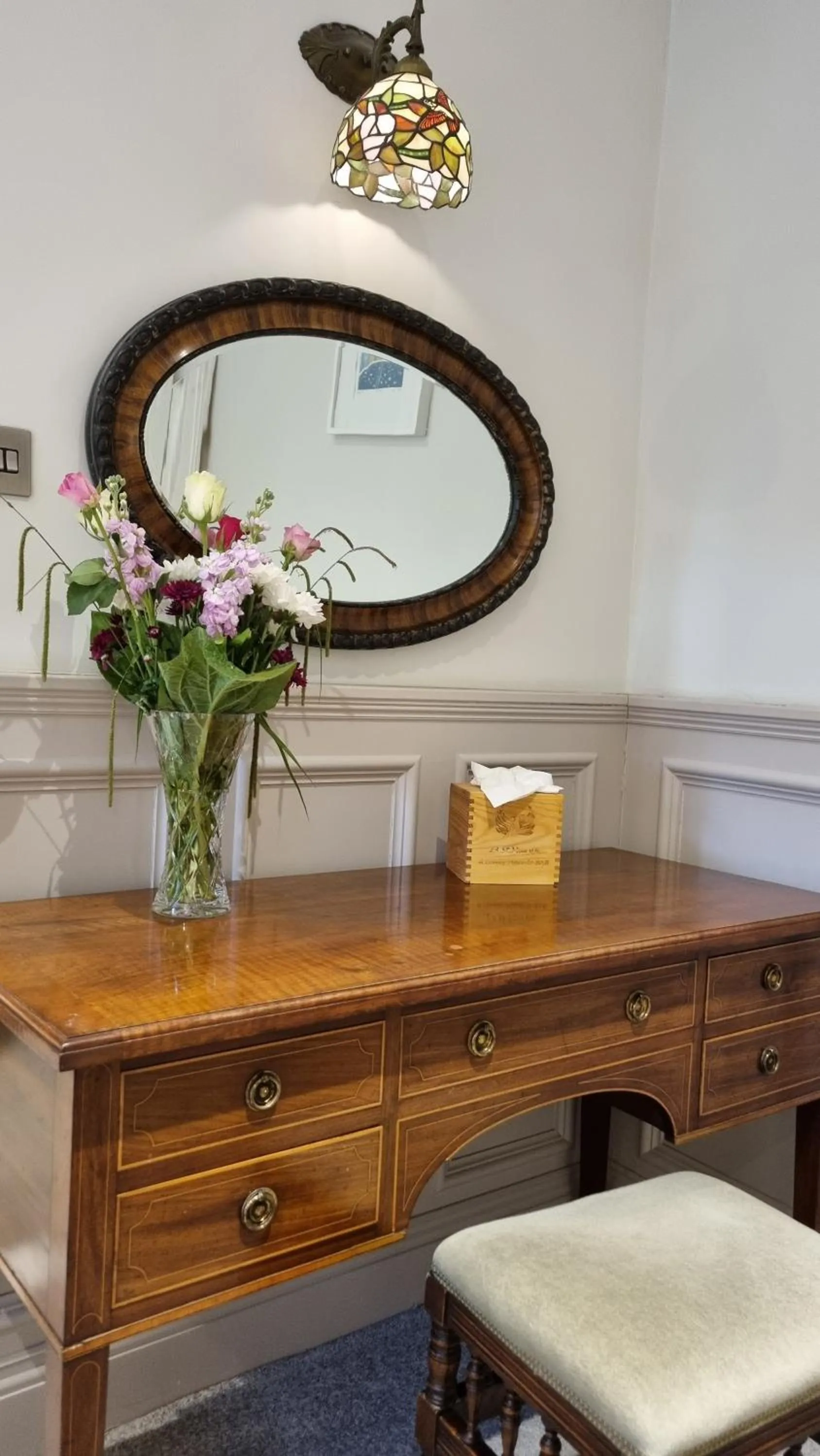 Decorative detail in 23 St Mary's