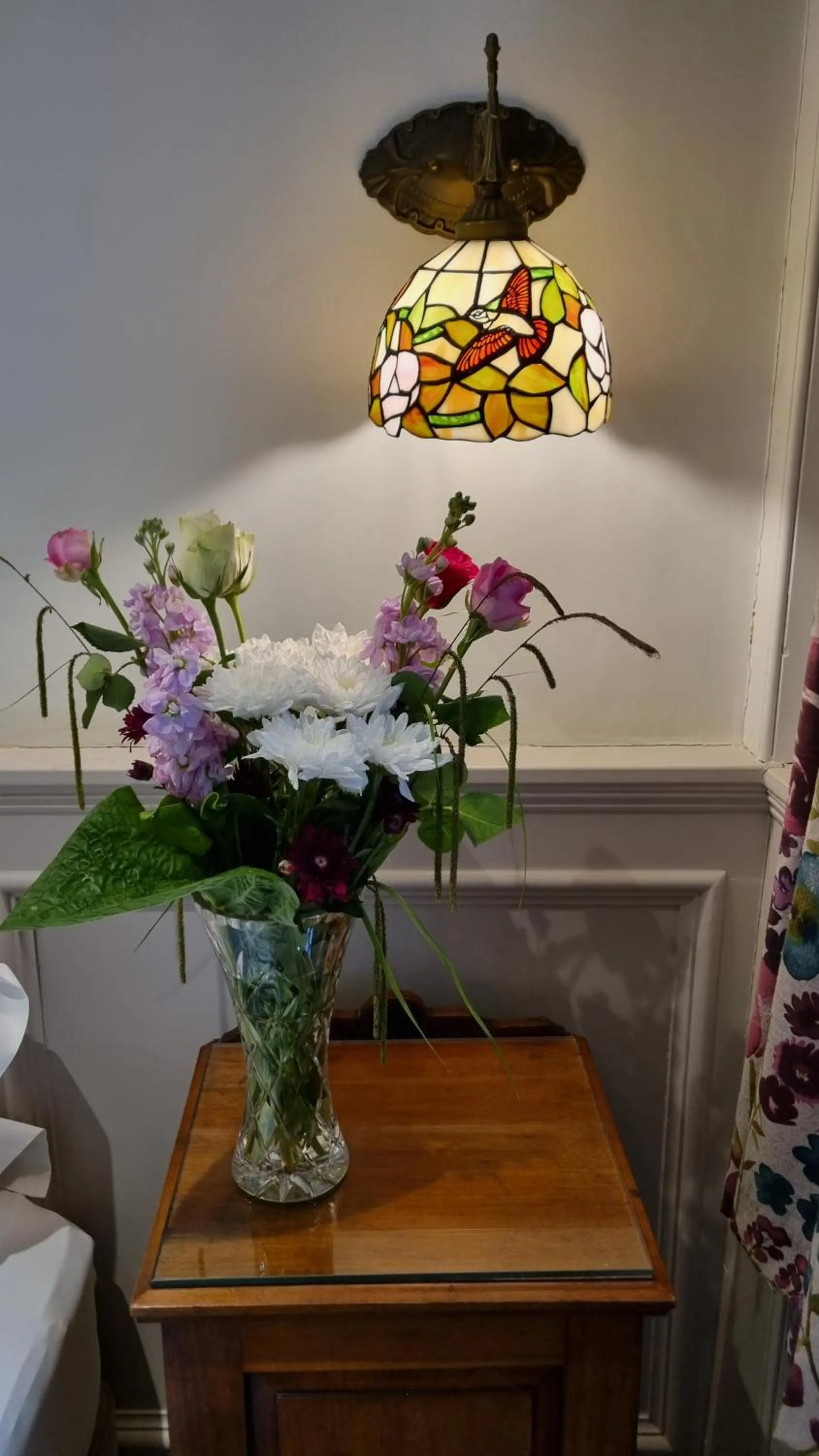 Decorative detail in 23 St Mary's