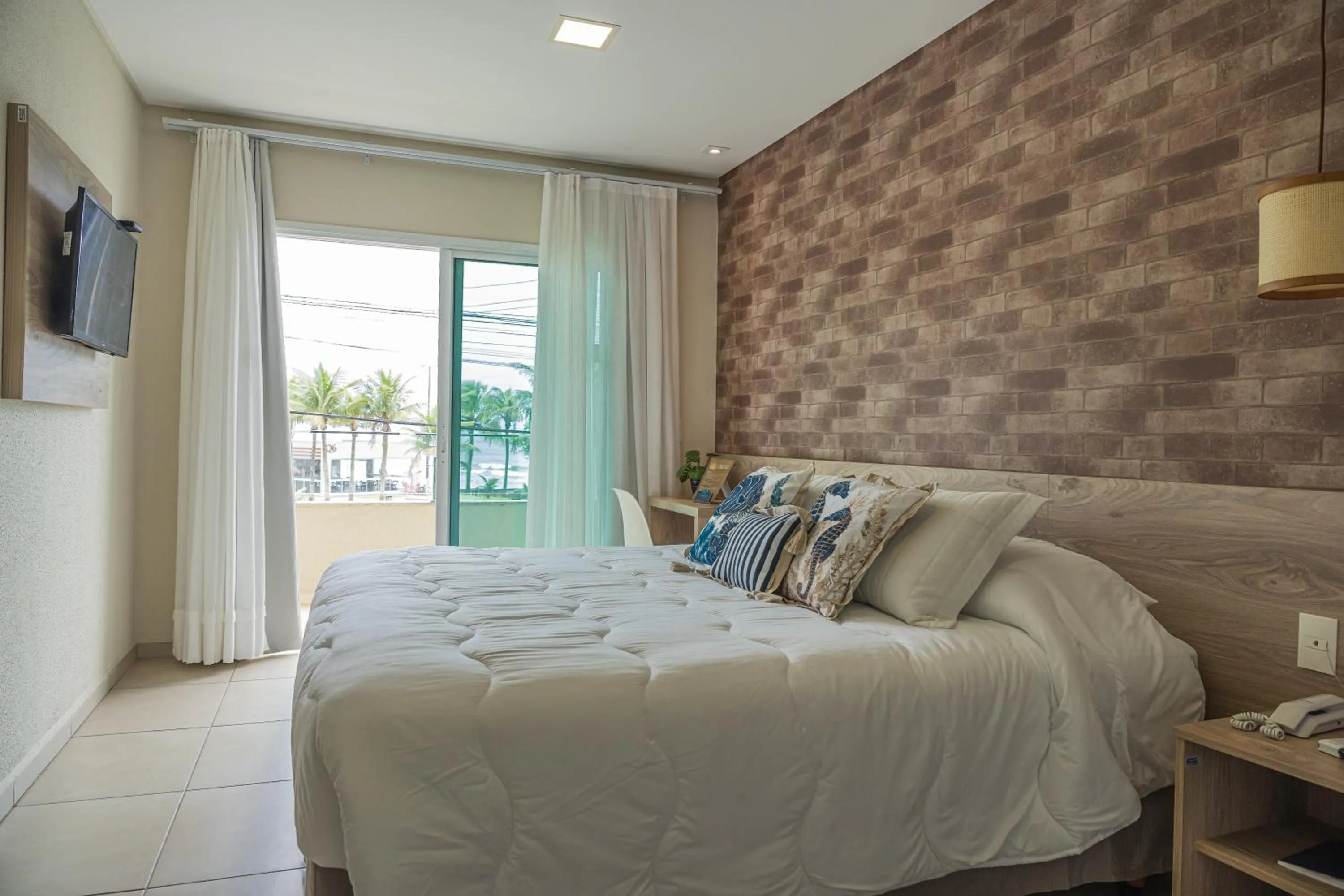 Bed in Hotel VillaReal Charme