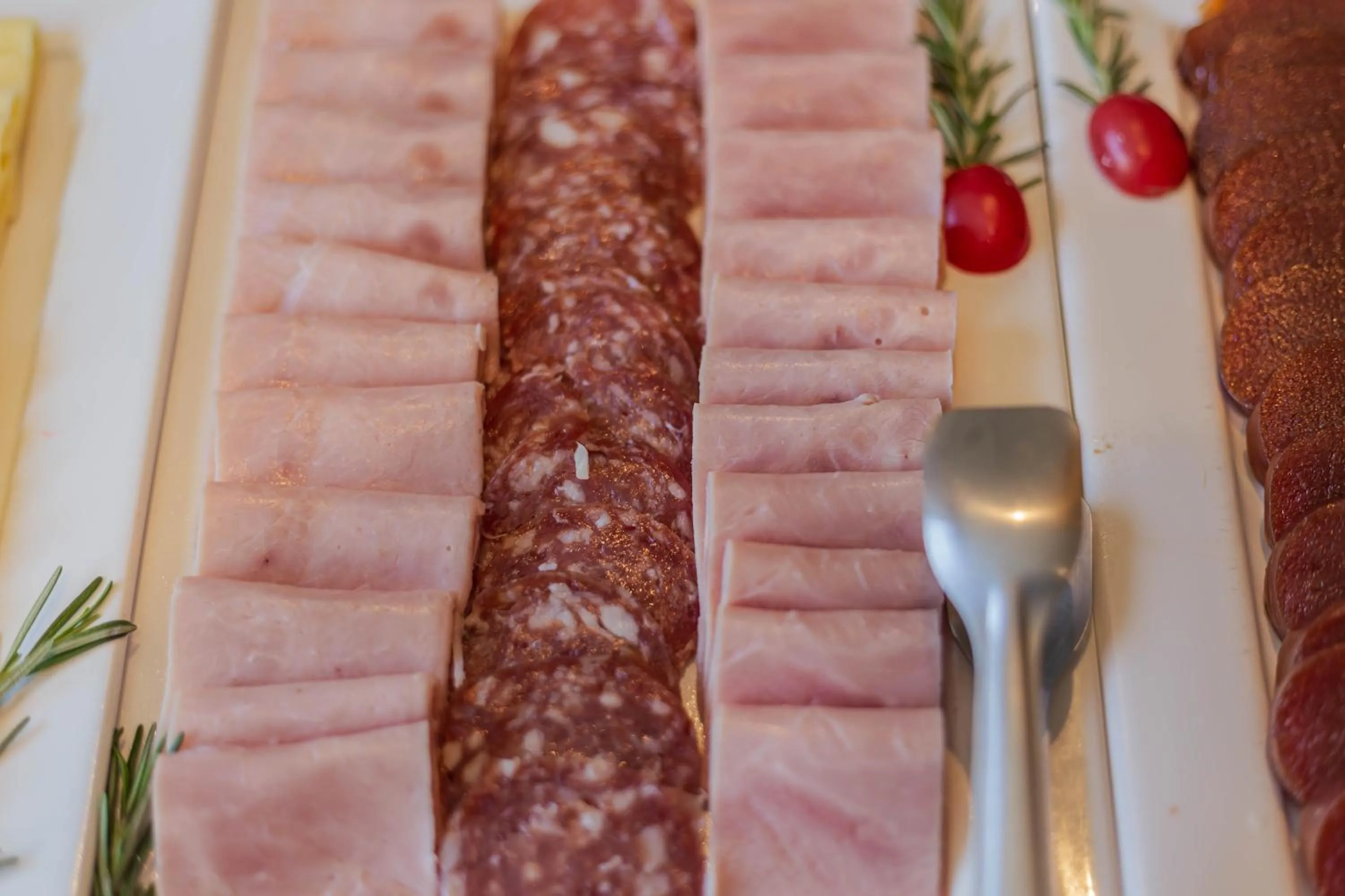 Food and drinks in Hotel VillaReal Charme