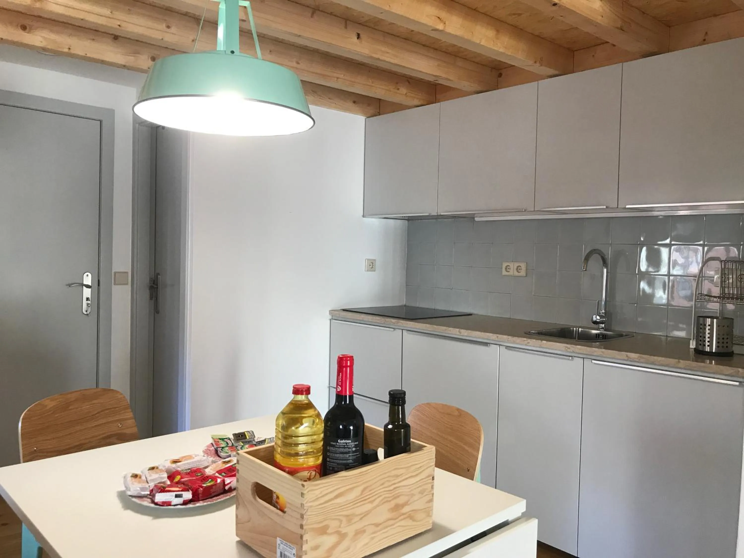Kitchen or kitchenette in Apartments Center Bairro Alto